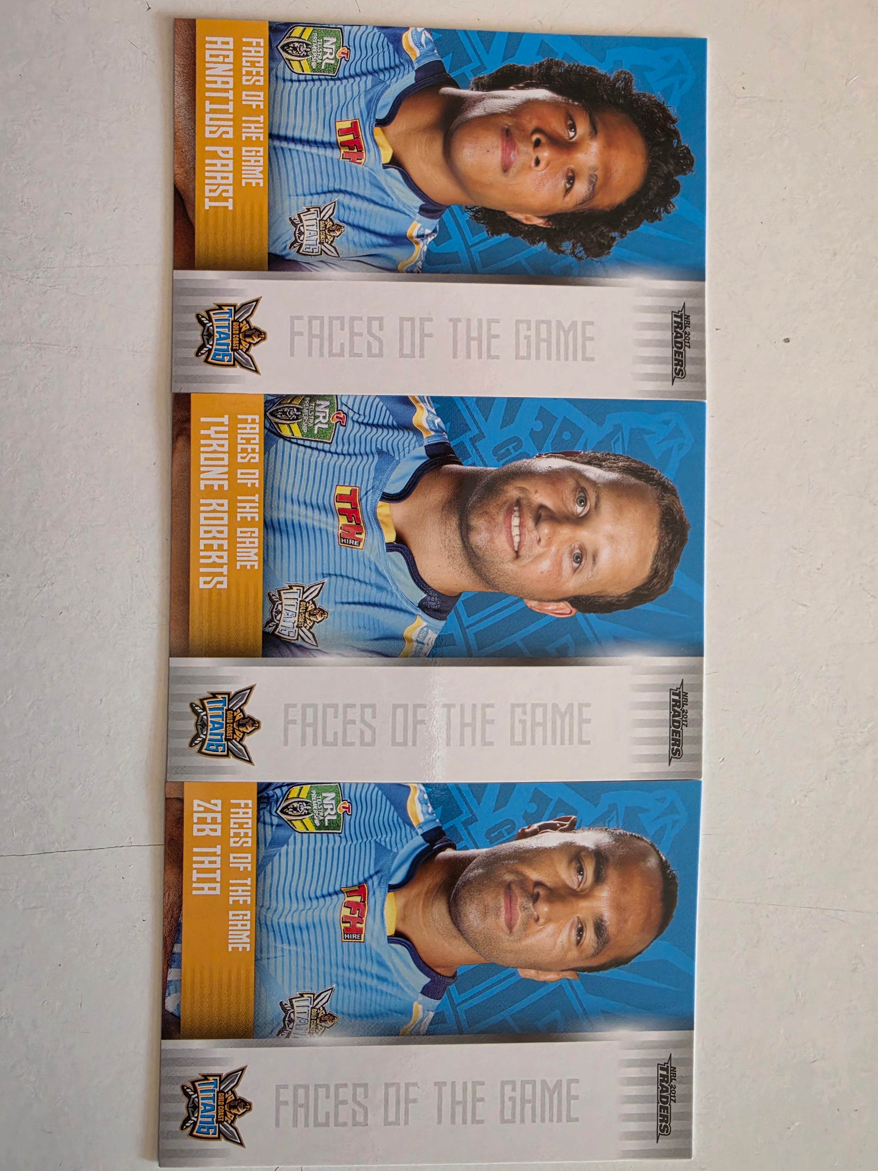 NRL 2017 Traders | Faces of the Game Complete Set (48 Cards)
