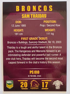 NRL 2017 Traders | Pearl Special #010 | Sam Thaiday | Brisbane Broncos