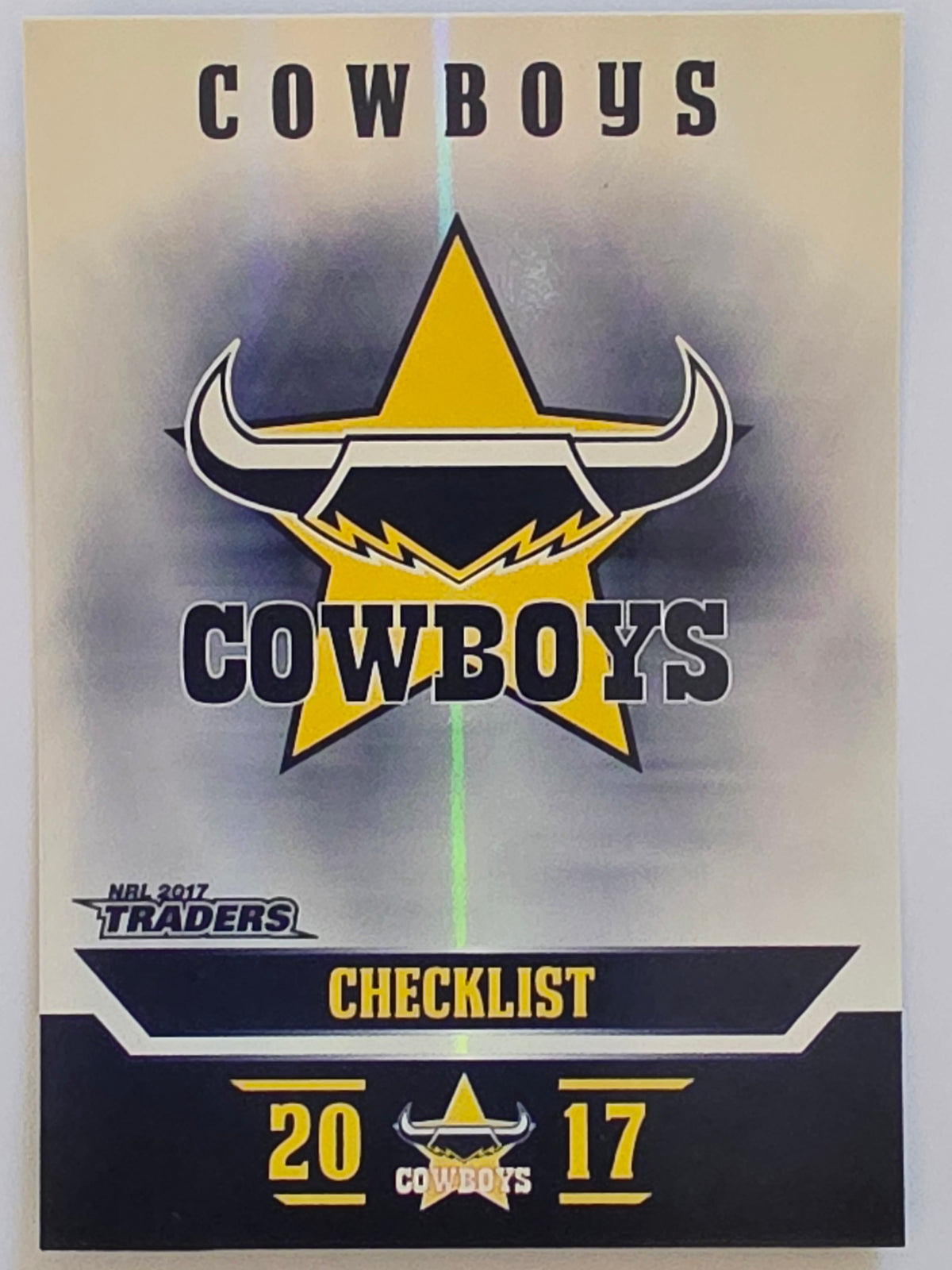 NRL 2017 Traders | Pearl Special #081 | Cowboys Checklist | North Queensland Cowboys