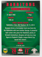 NRL 2017 Traders | Pearl Special #114 | Thomas Burgess | South Sydney Rabbitohs