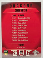 NRL 2017 Traders | Pearl Special #121 | Dragons Checklist | St. George Illawarra Dragons