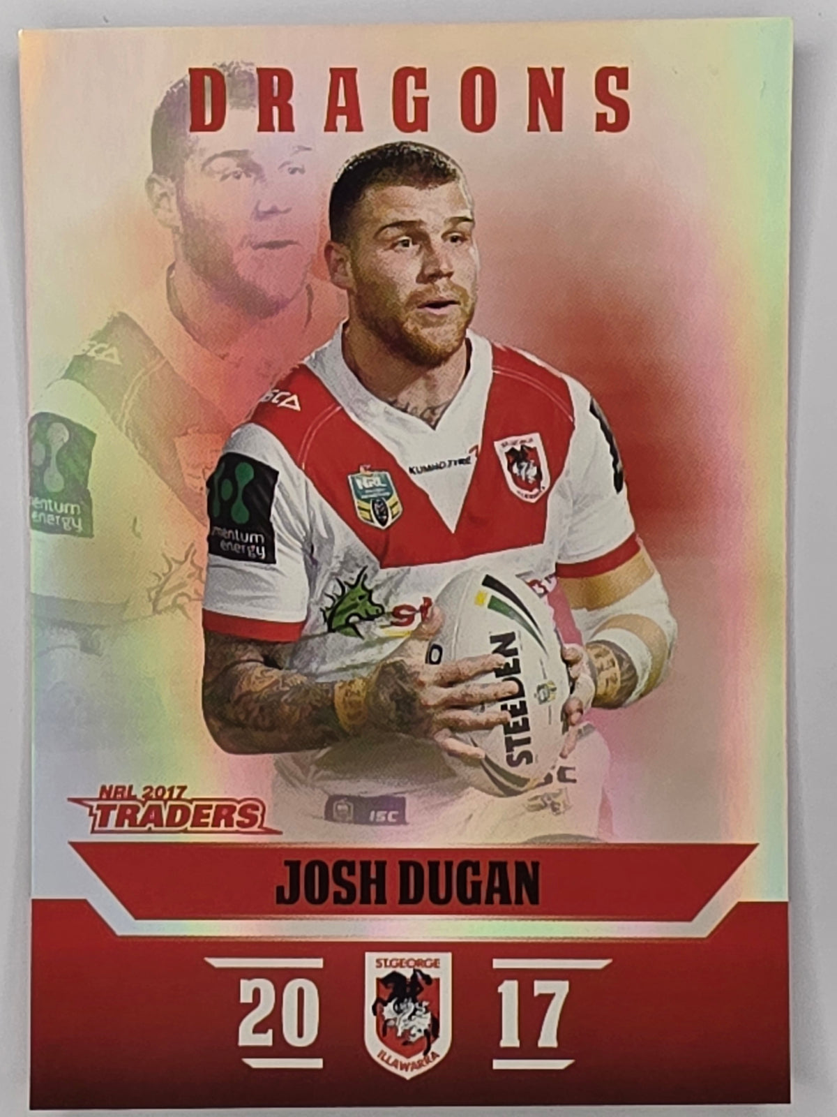NRL 2017 Traders | Pearl Special #125 | Josh Dugan | St. George Illawarra Dragons