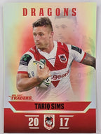 NRL 2017 Traders | Pearl Special #128 | Tariq Sims | St. George Illawarra Dragons