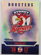 NRL 2017 Traders | Pearl Special #131 | Roosters Checklist | Sydney Roosters