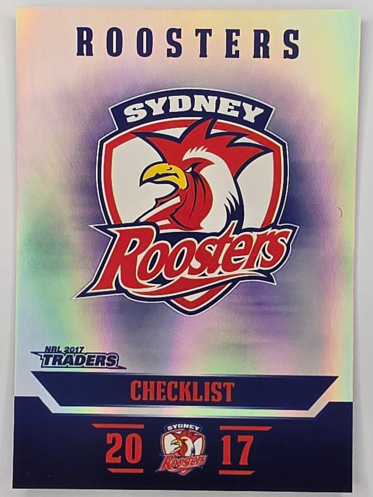 NRL 2017 Traders | Pearl Special #131 | Roosters Checklist | Sydney Roosters