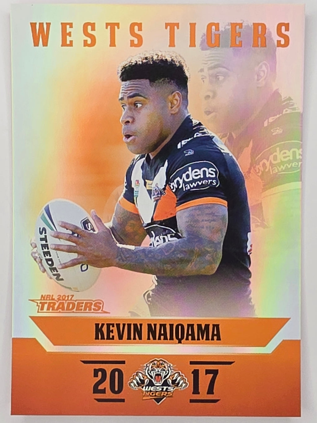 NRL 2017 Traders | Pearl Special #155 | Kevin Naiqama | Wests Tigers