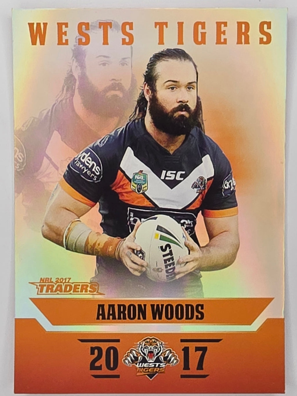 NRL 2017 Traders | Pearl Special #160 | Aaron Woods | Wests Tigers
