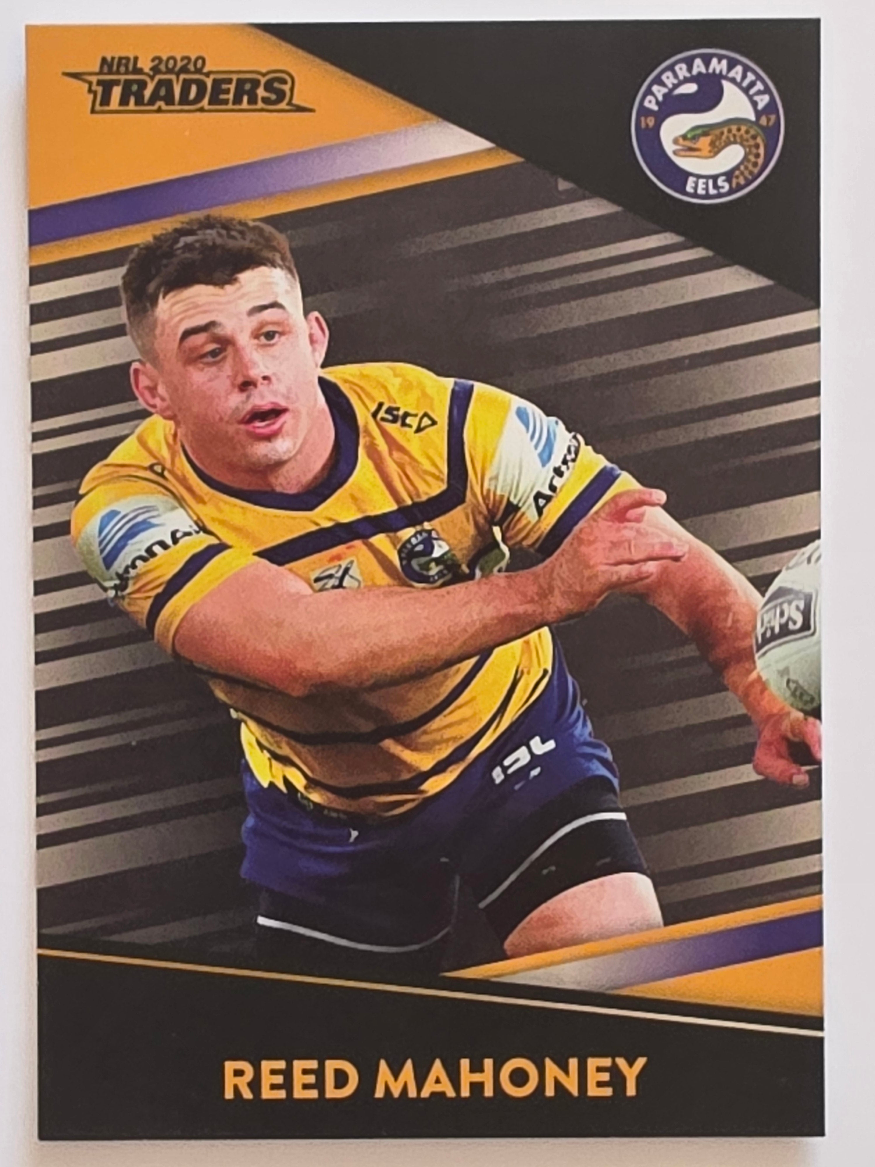 NRL 2020 Traders Platinum Parallel #PS096 Reed Mahoney Parramatta Eels