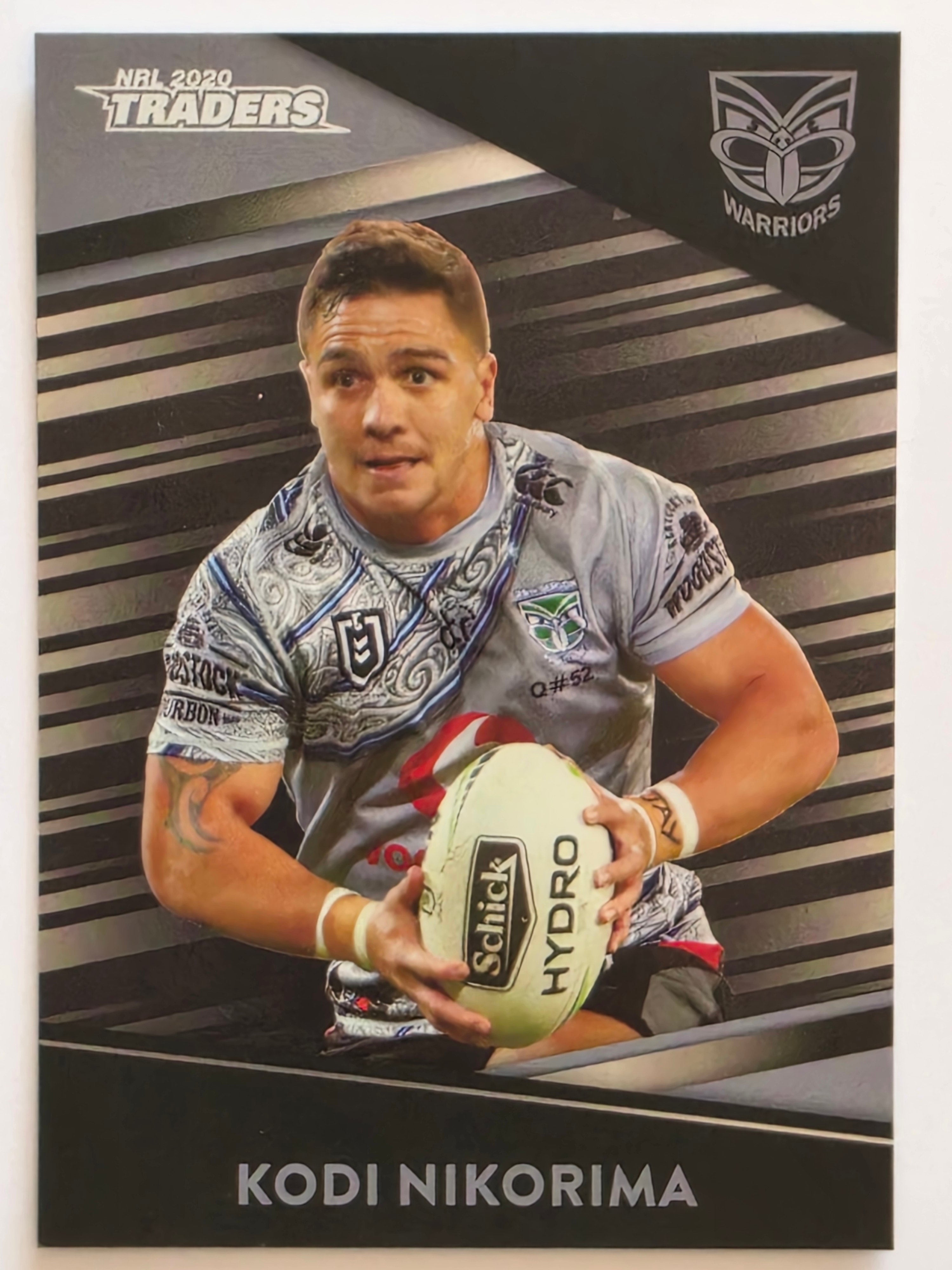 NRL 2020 Traders Platinum Parallel #PS147 Kodi Nikorima New Zealand Warriors