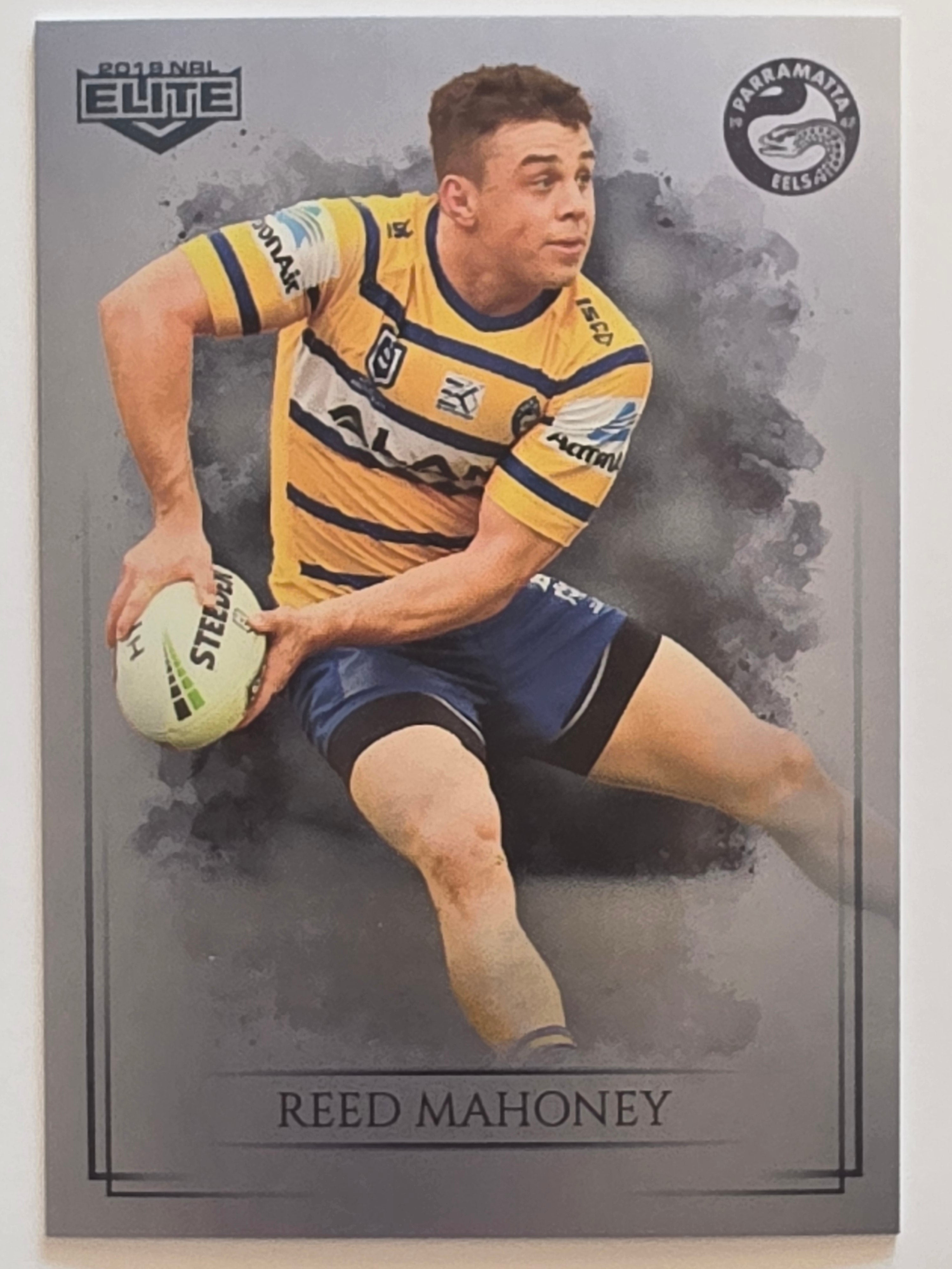 NRL 2019 Elite Silver Parallel #88 Reed Mahoney Parramatta Eels