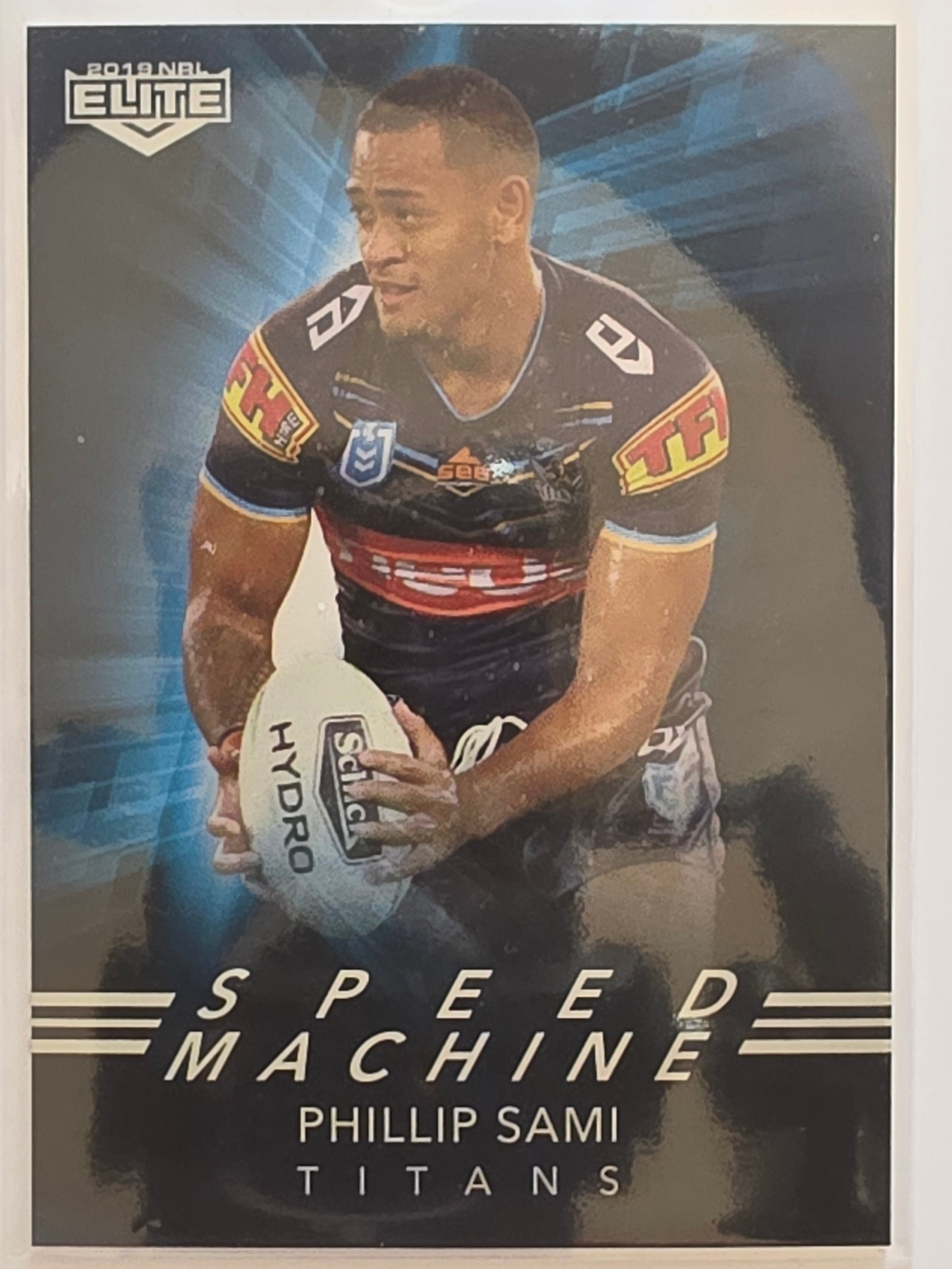 NRL 2019 Elite Speed Machine #SM10 Phillip Sami Gold Coast Titans
