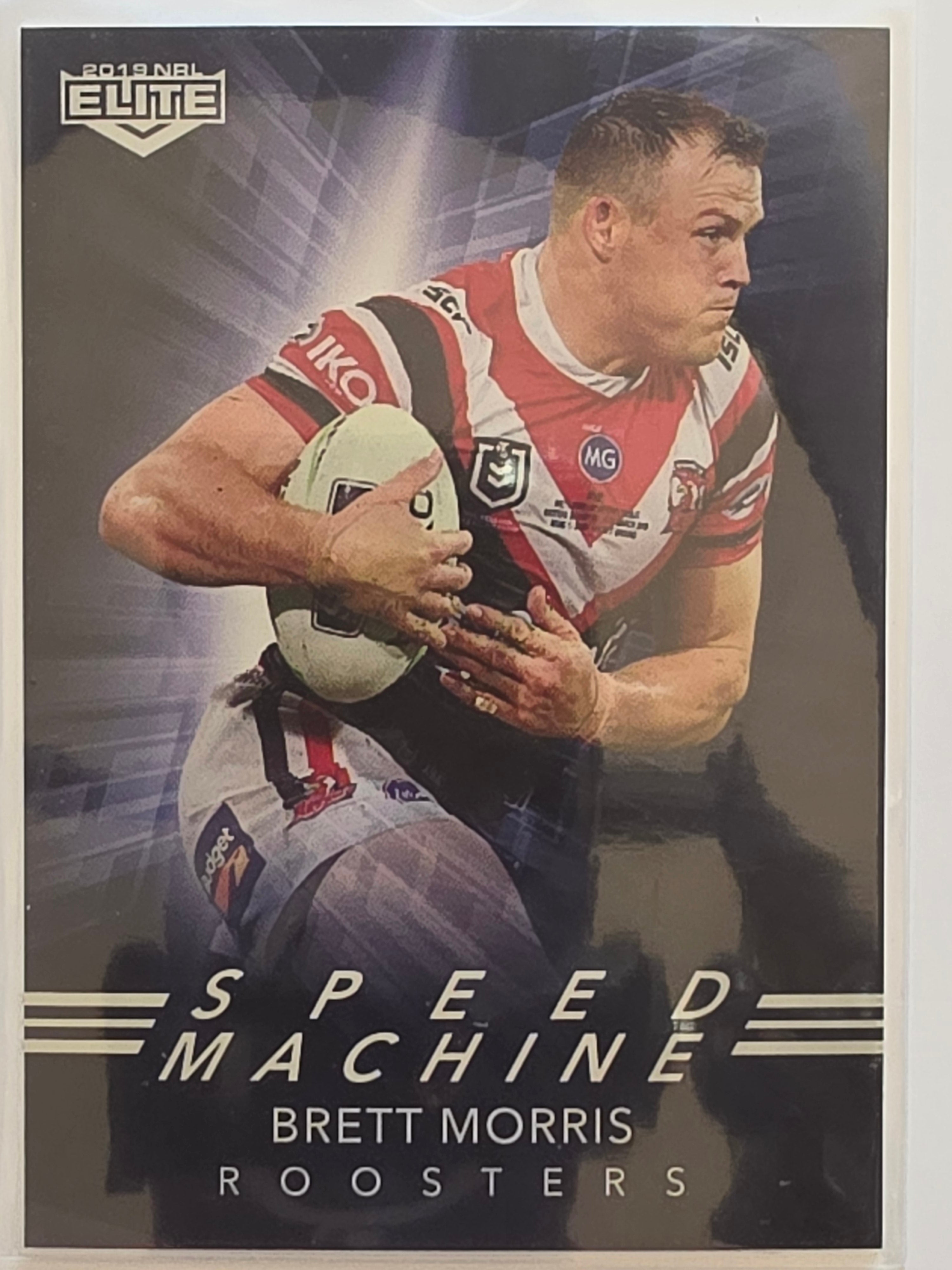 NRL 2019 Elite Speed Machine #SM27 Brett Morris Sydney Roosters