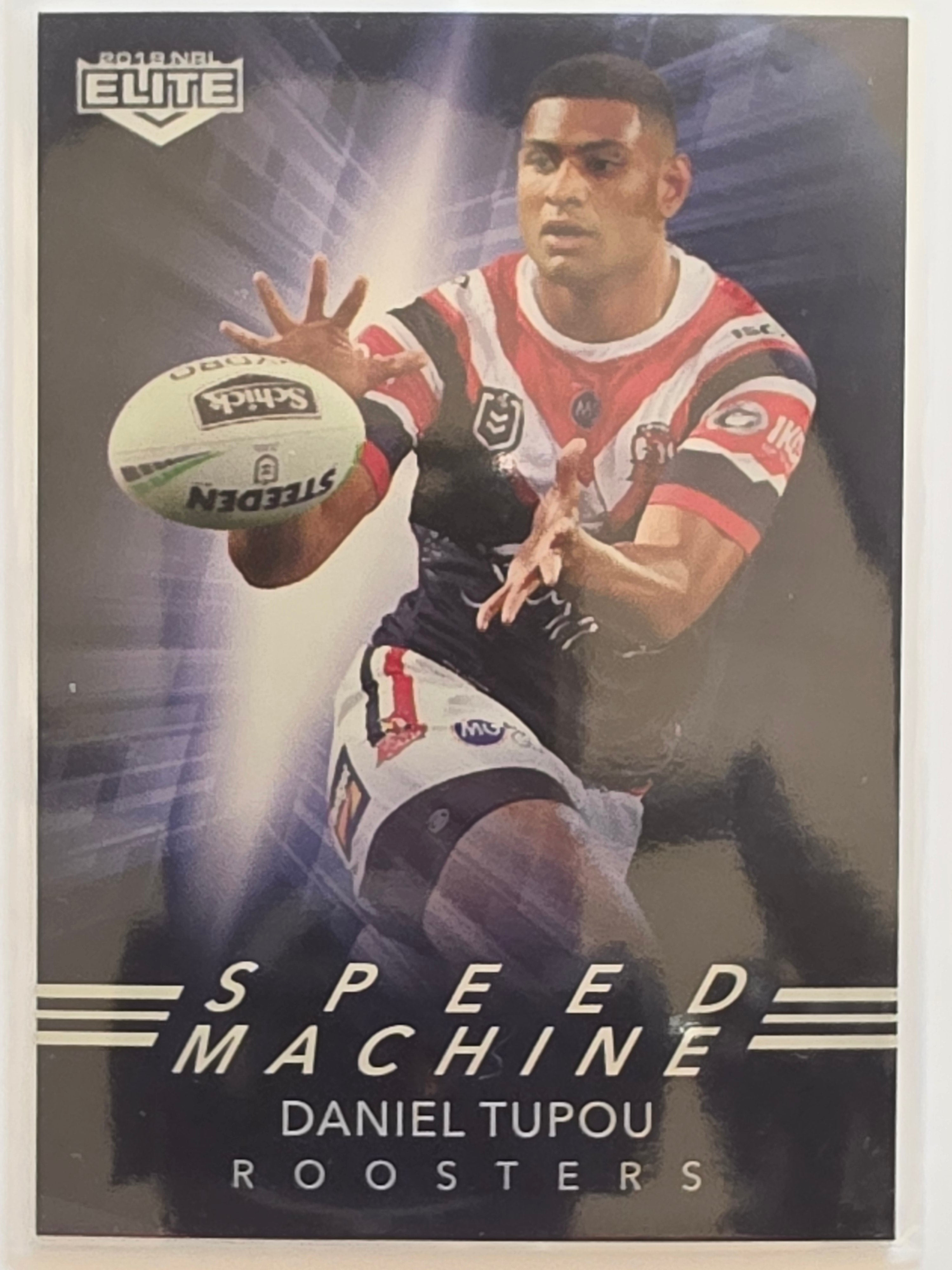 NRL 2019 Elite Speed Machine #SM28 Daniel Tupou Sydney Roosters