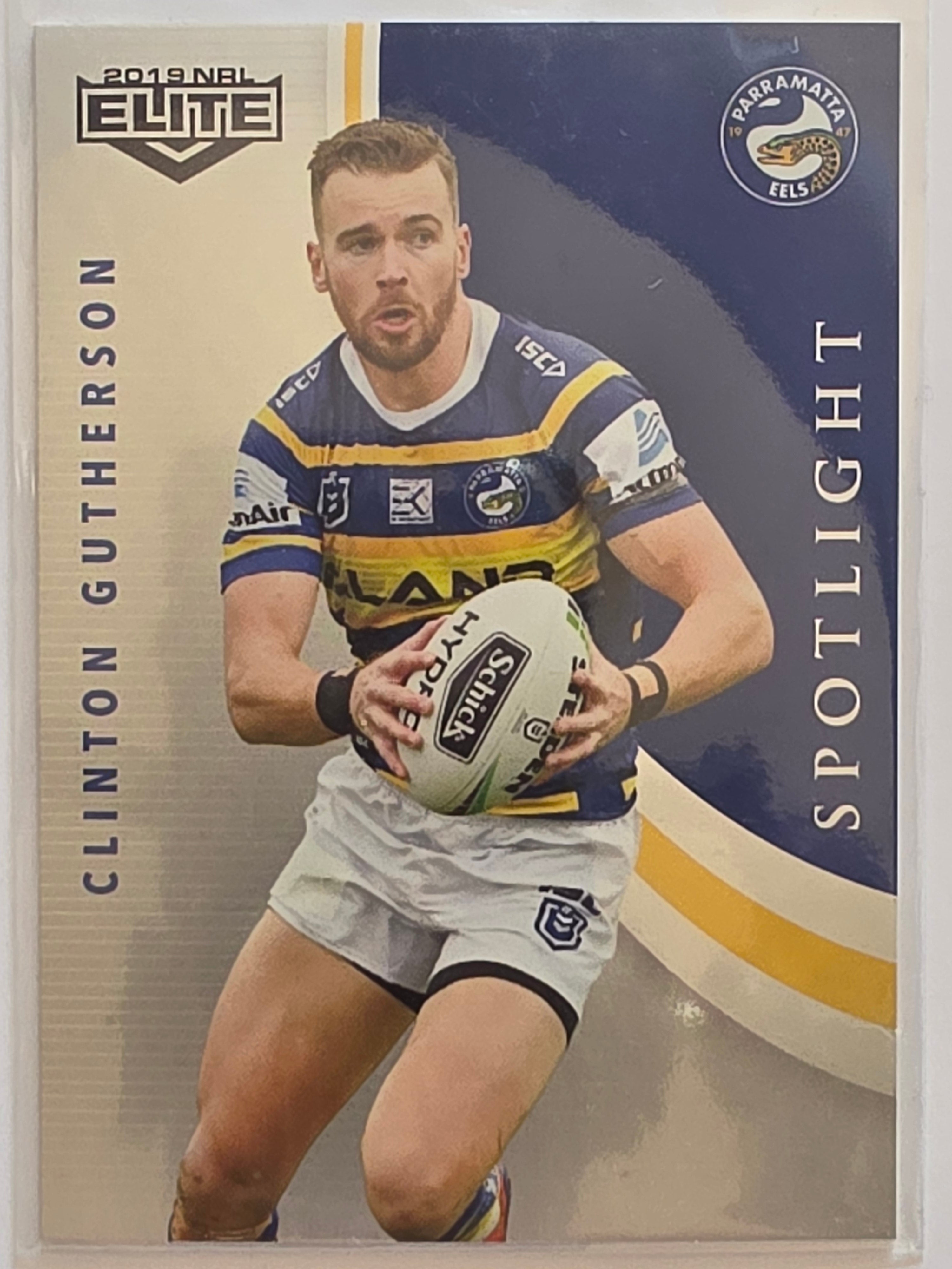 NRL 2019 Elite Spotlight #SP11 Clinton Gutherson Parramatta Eels