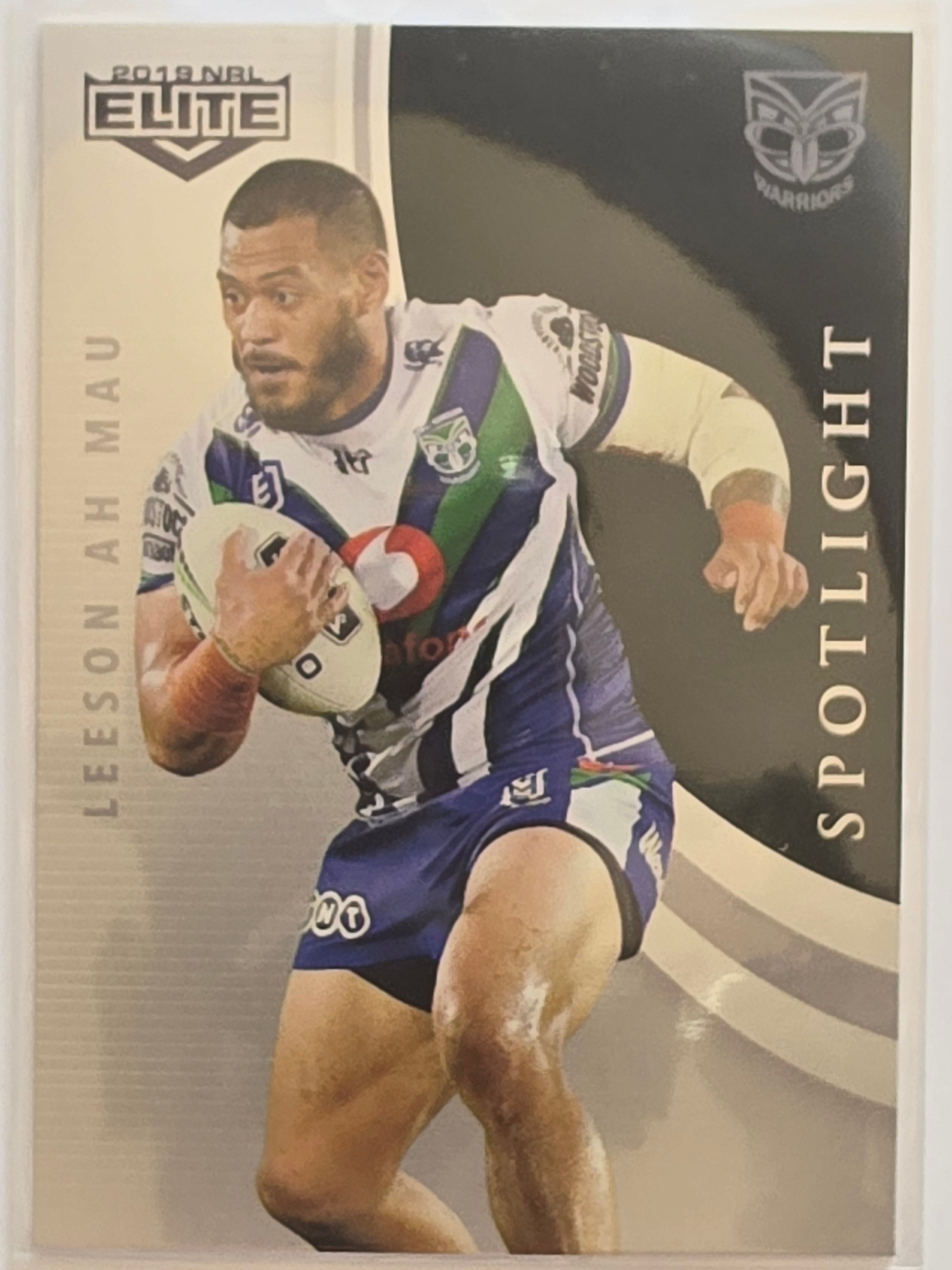 NRL 2019 Elite Spotlight #SP15 Leeson Ah Mau New Zealand Warriors