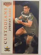 NRL 2019 Elite Custodians #C9 Jordan Kahu North Queensland Cowboys