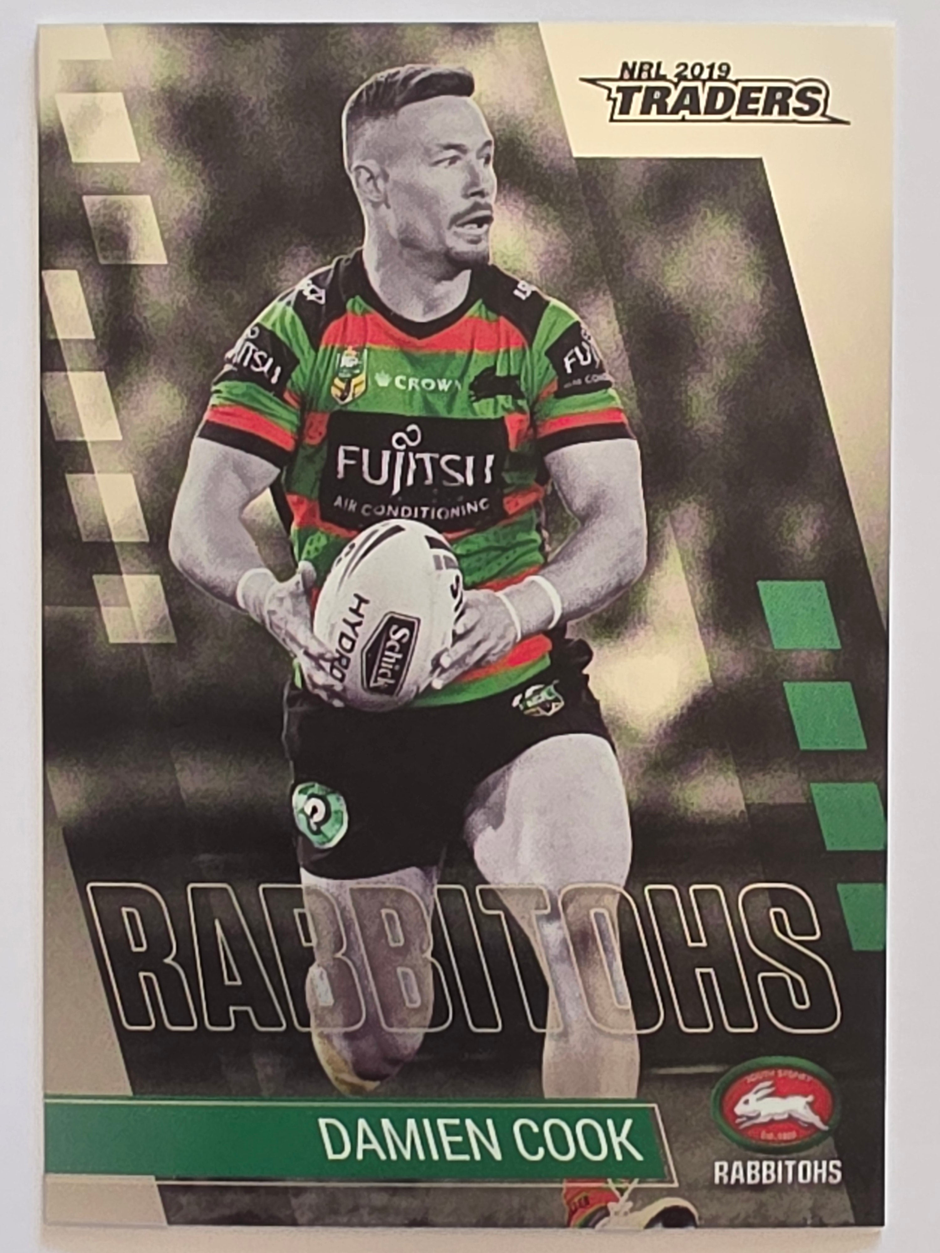 NRL 2019 Traders Silver Parallel #PS115 Damien Cook South Sydney Rabbitohs