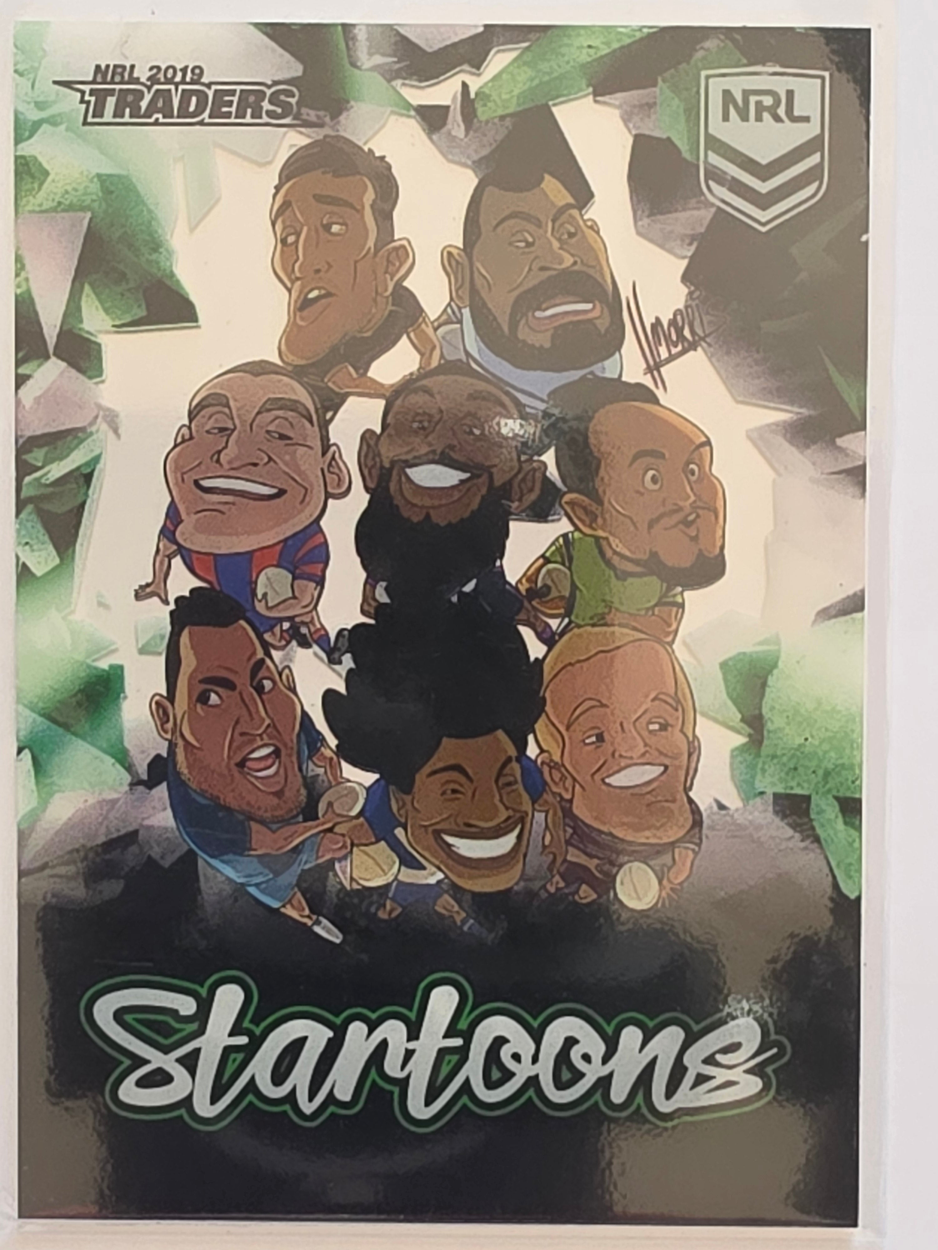 NRL 2019 Traders Startoons #ST05 Group A Header Card