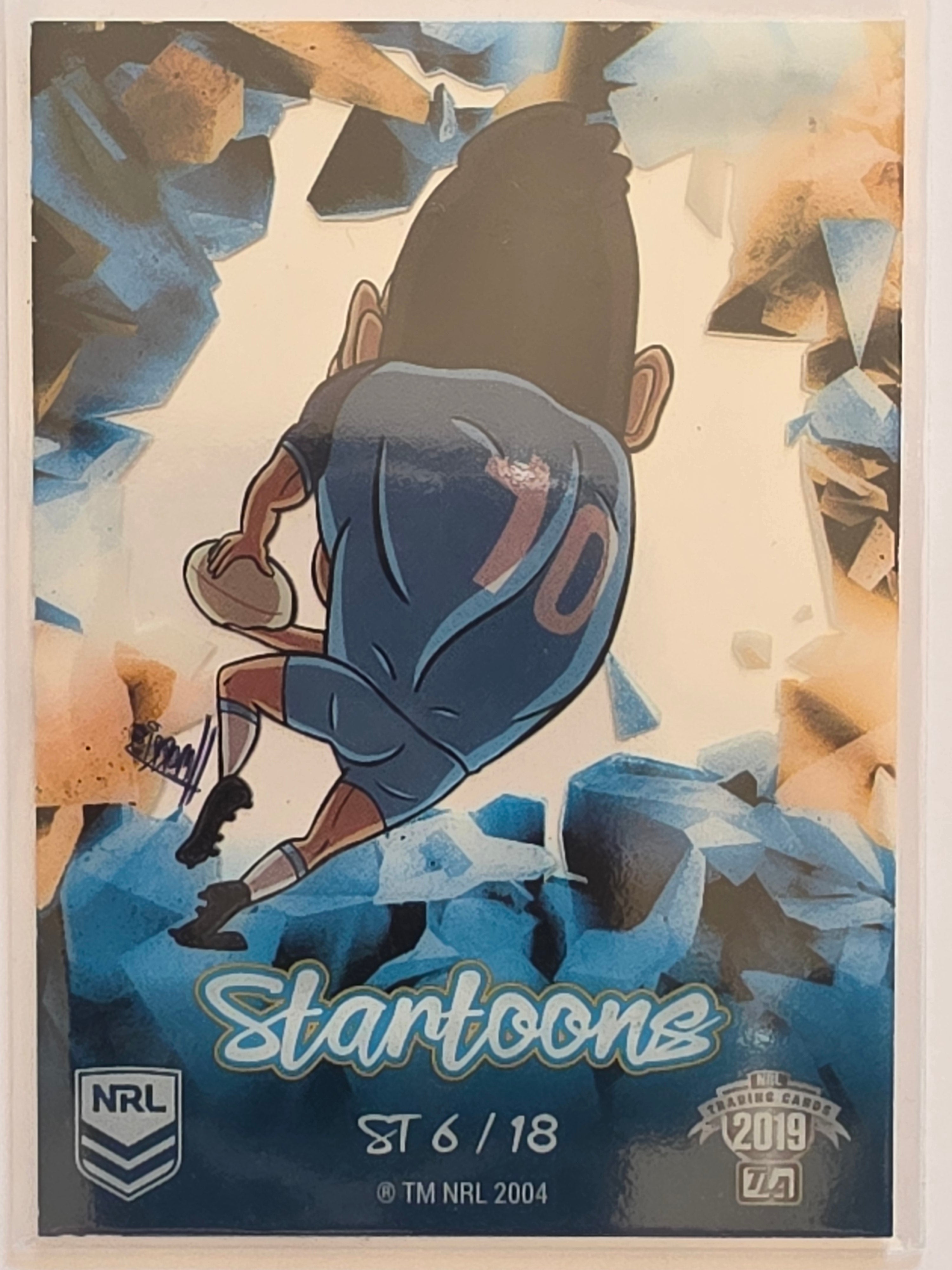 NRL 2019 Traders Startoons #ST06 Ryan James Gold Coast Titans
