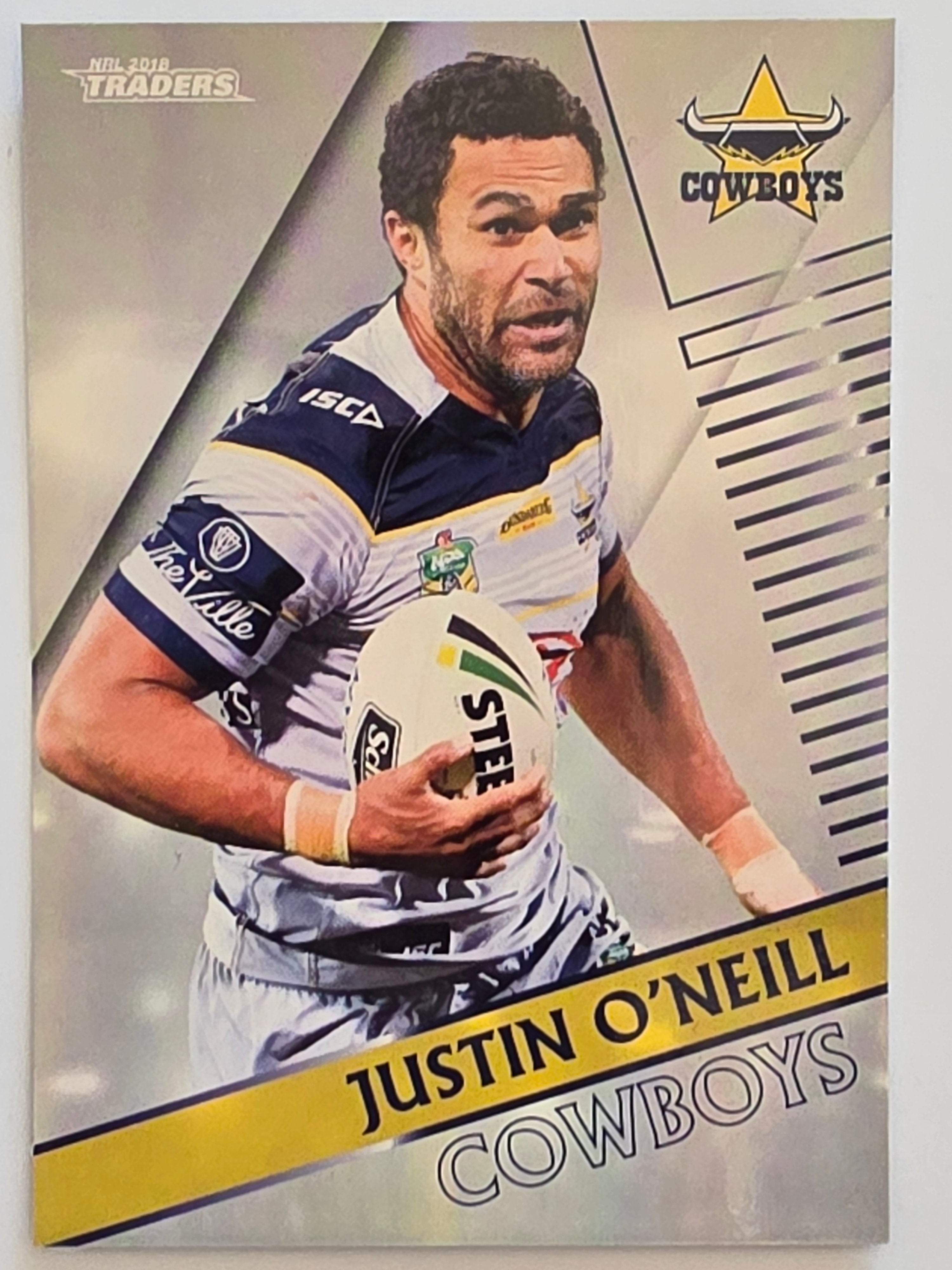NRL 2018 Traders Pearl Special #PS087 Justin O'Neill North Queensland Cowboys