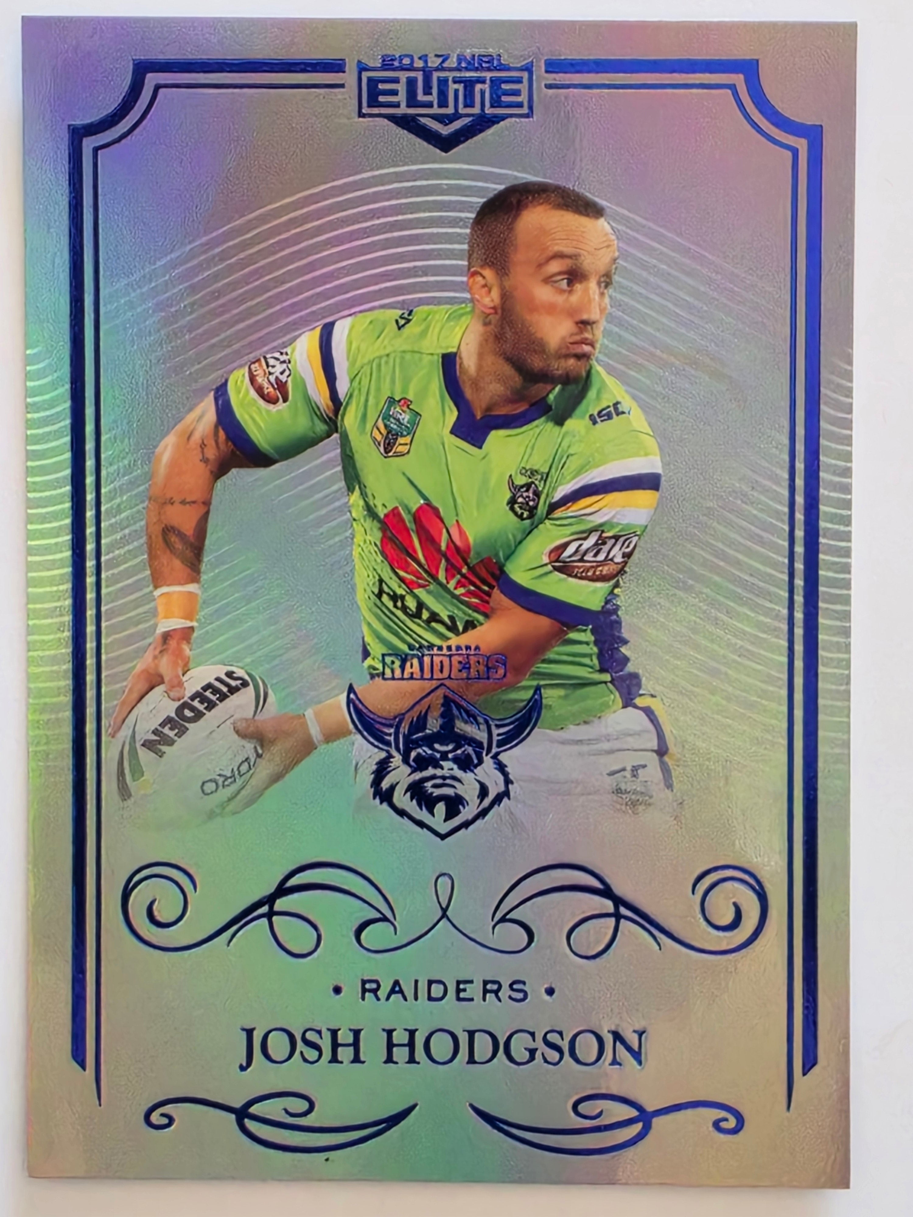 NRL 2017 Elite | Silver Special #SS015 Josh Hodgson Canberra Raiders