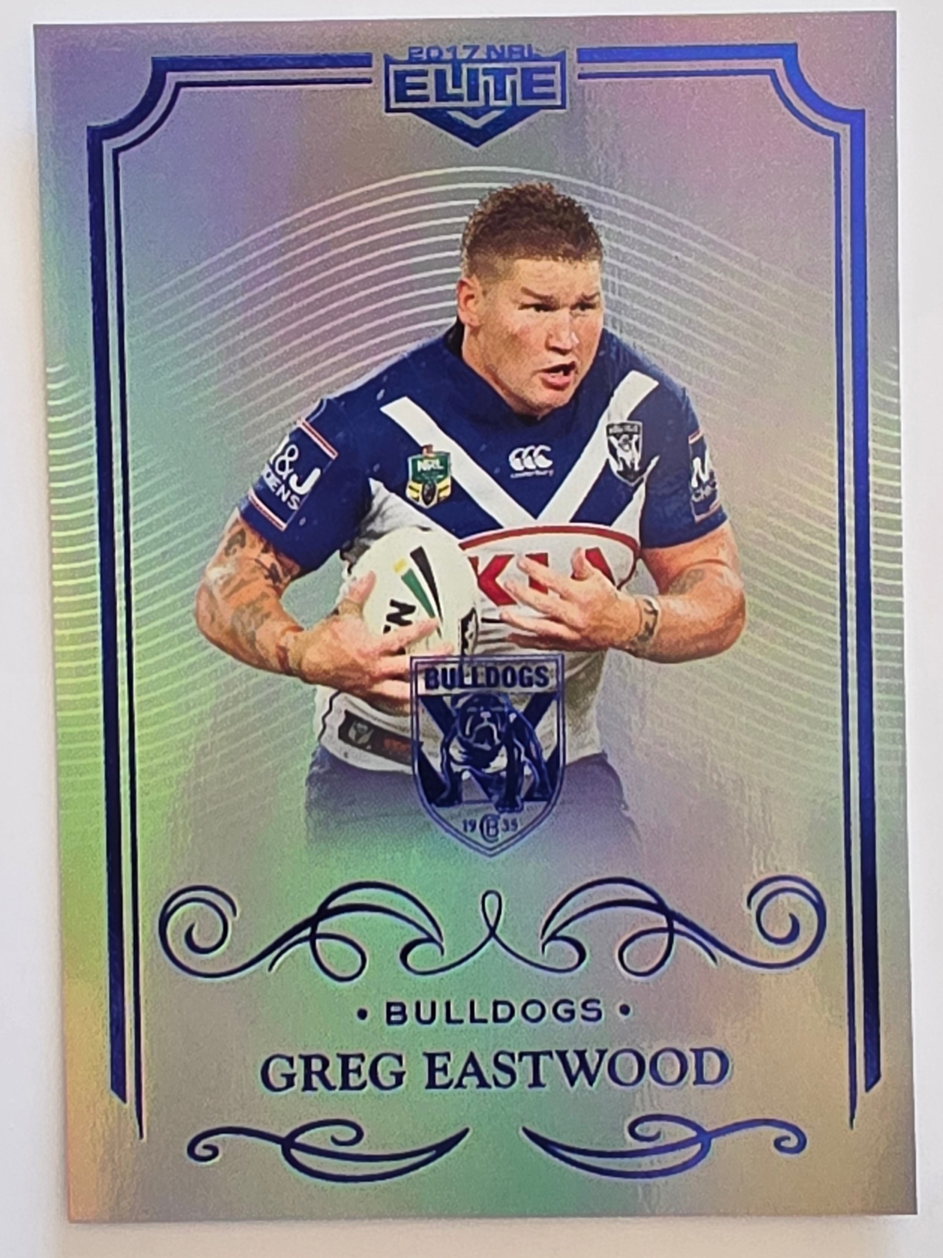 NRL 2017 Elite | Silver Special #SS022 Greg Eastwood Canterbury Bankstown Bulldogs