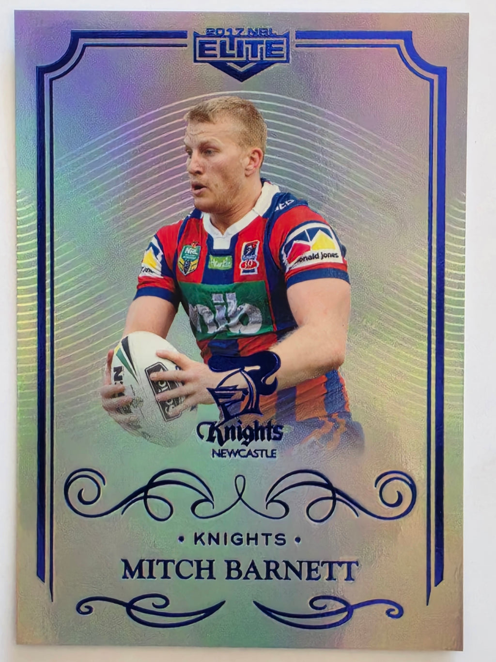 NRL 2017 Elite | Silver Special #SS072 Mitch Barnett Newcatle Knights