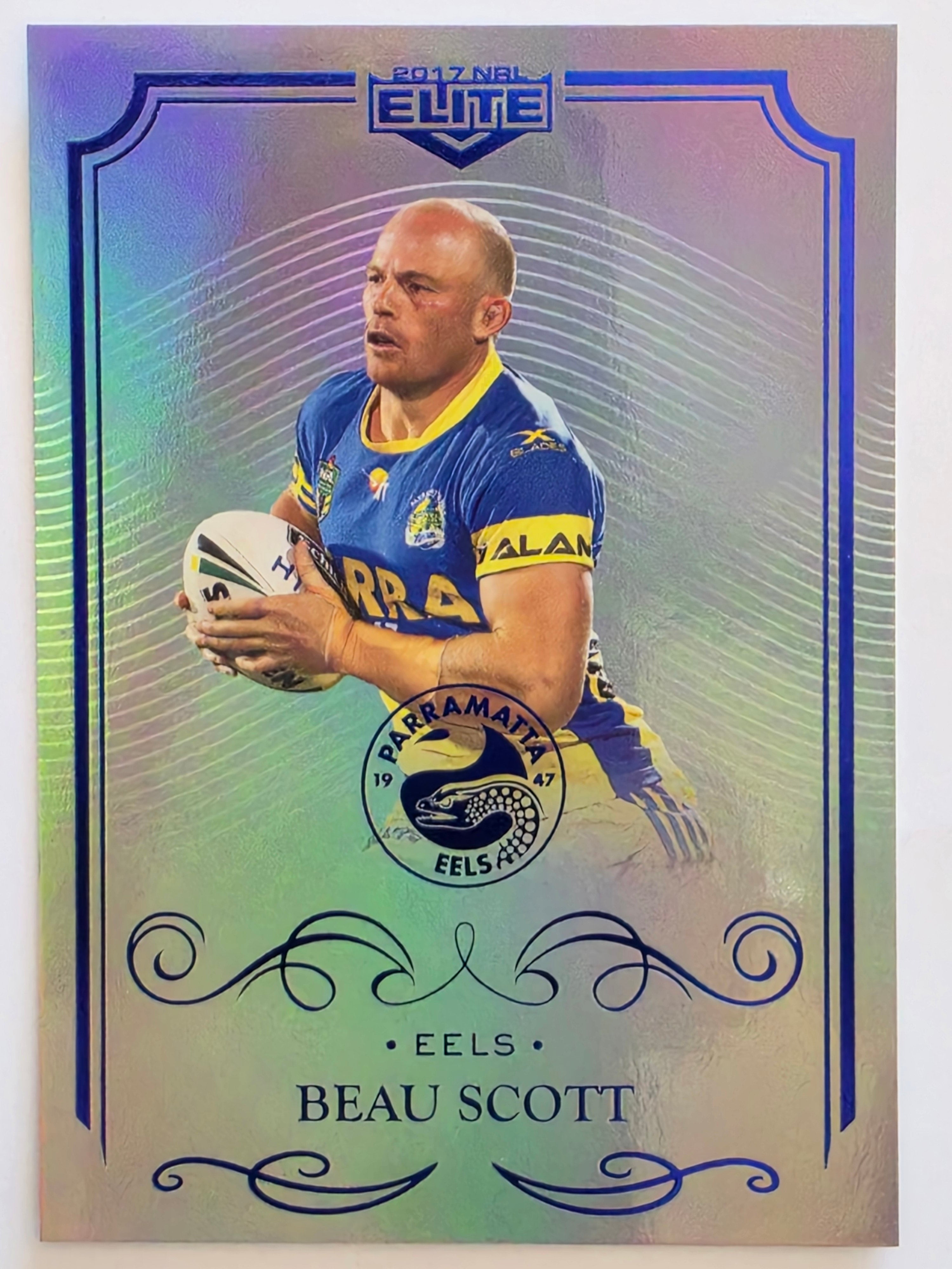 NRL 2017 Elite | Silver Special #SS100 Beau Scott Parramatta Eels
