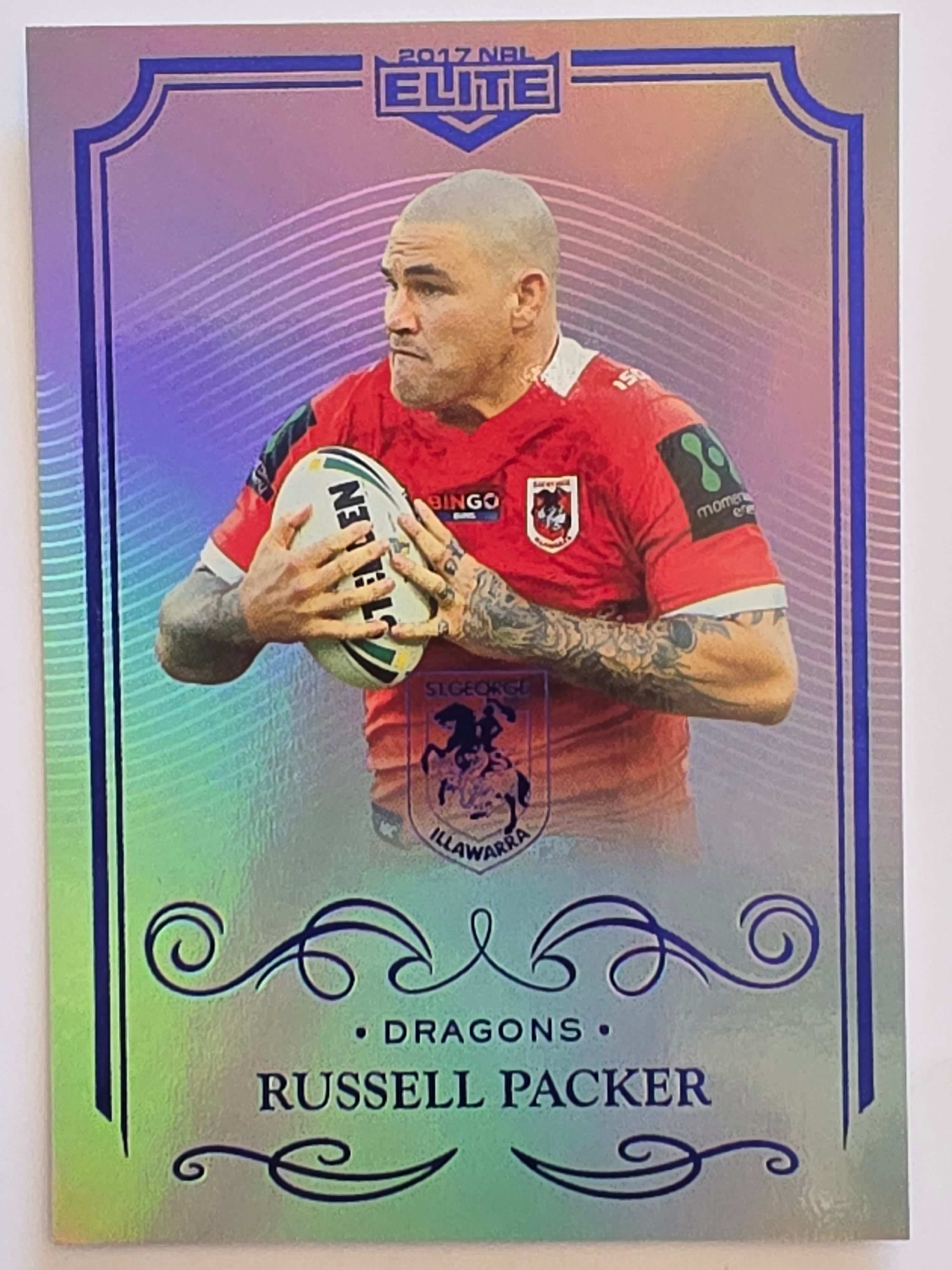 NRL 2017 Elite | Silver Special #SS128 Russell Packer St George Dragons
