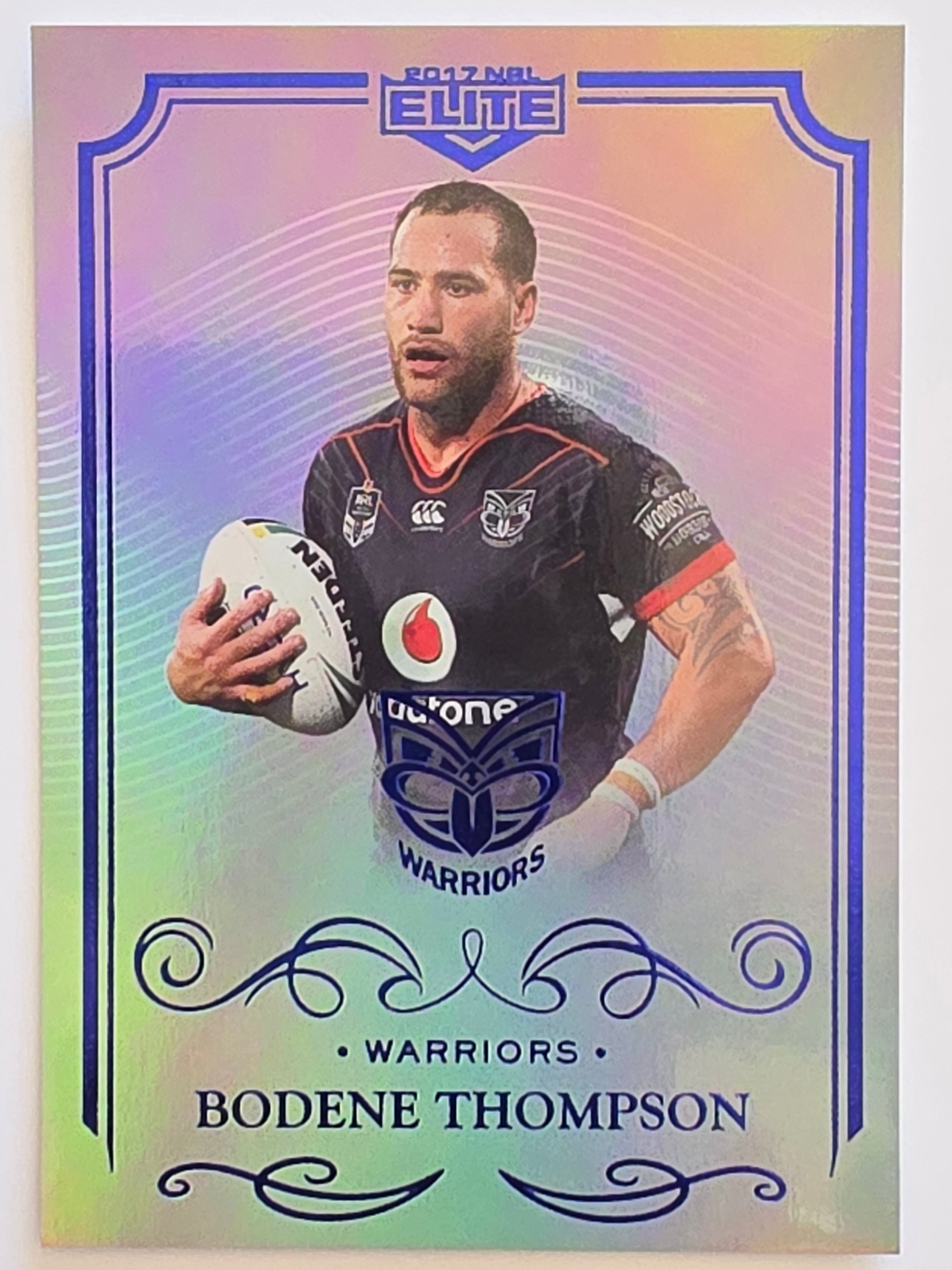 NRL 2017 Elite | Silver Special #SS149 Bodene Thompson New Zealand Warriors