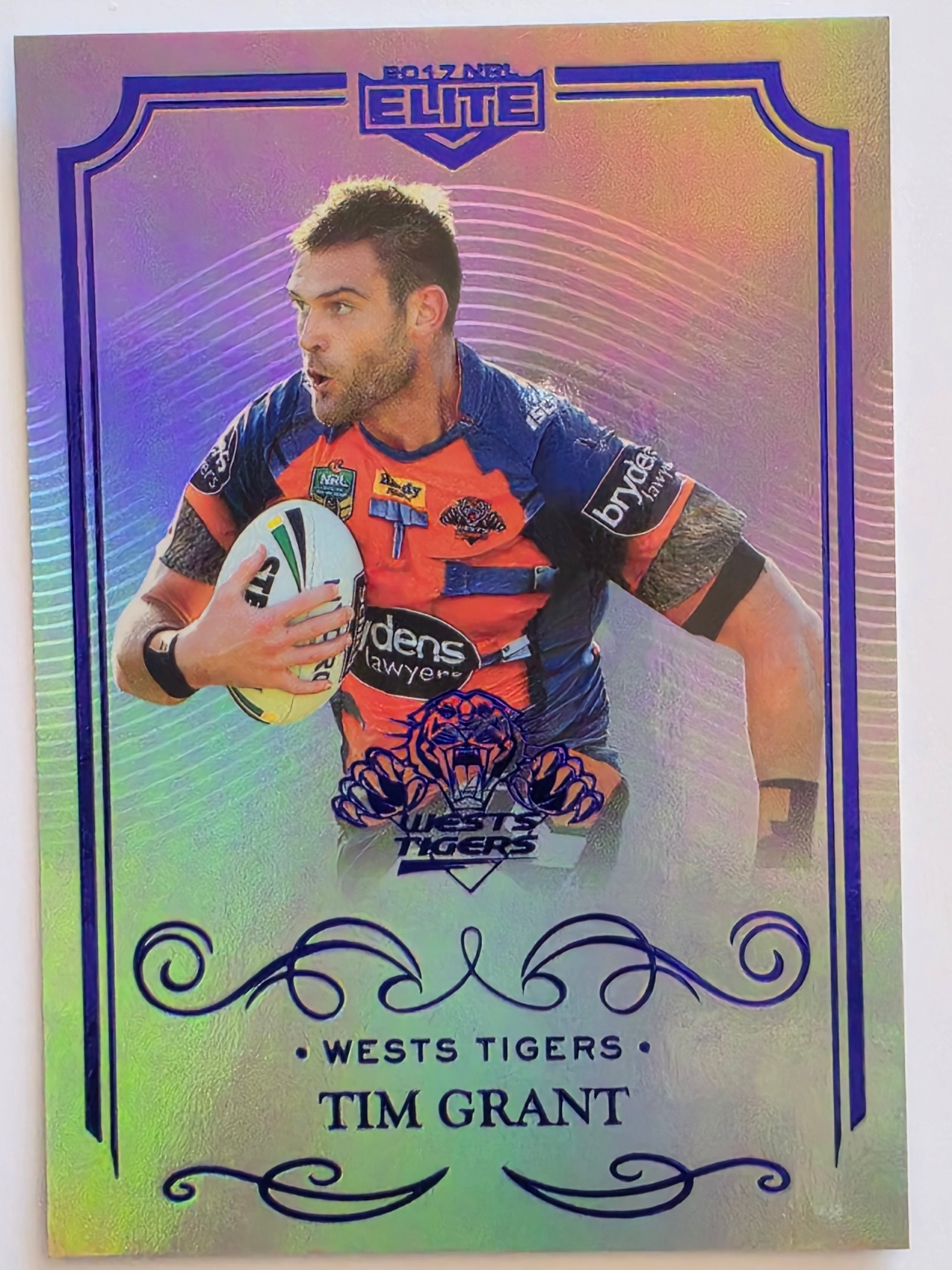 NRL 2017 Elite | Silver Special #SS155 Tim Grant Wests Tigers