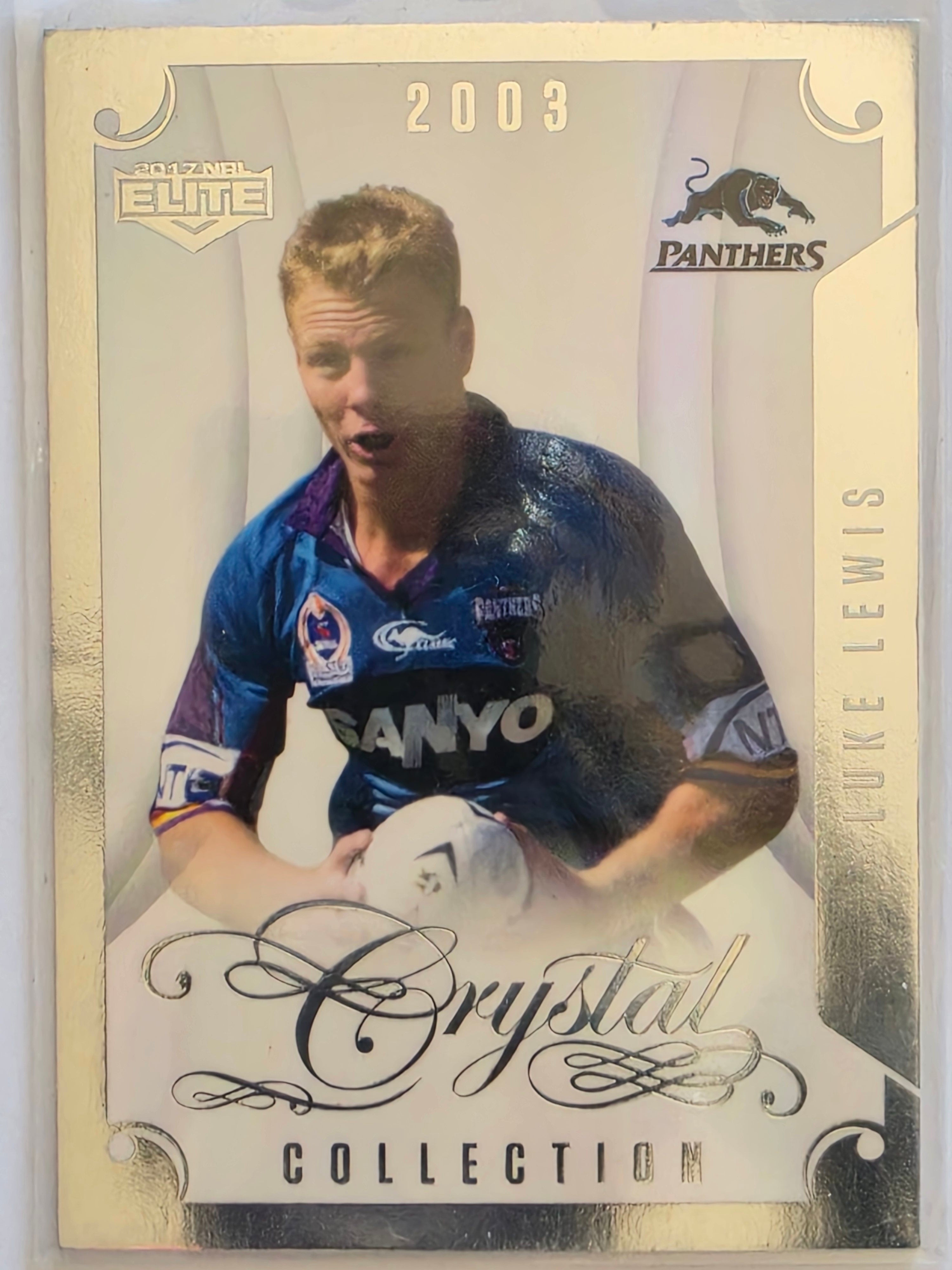 NRL 2017 Elite |Crystal Collection #CC2 Luke Lewis Penrith Panthers