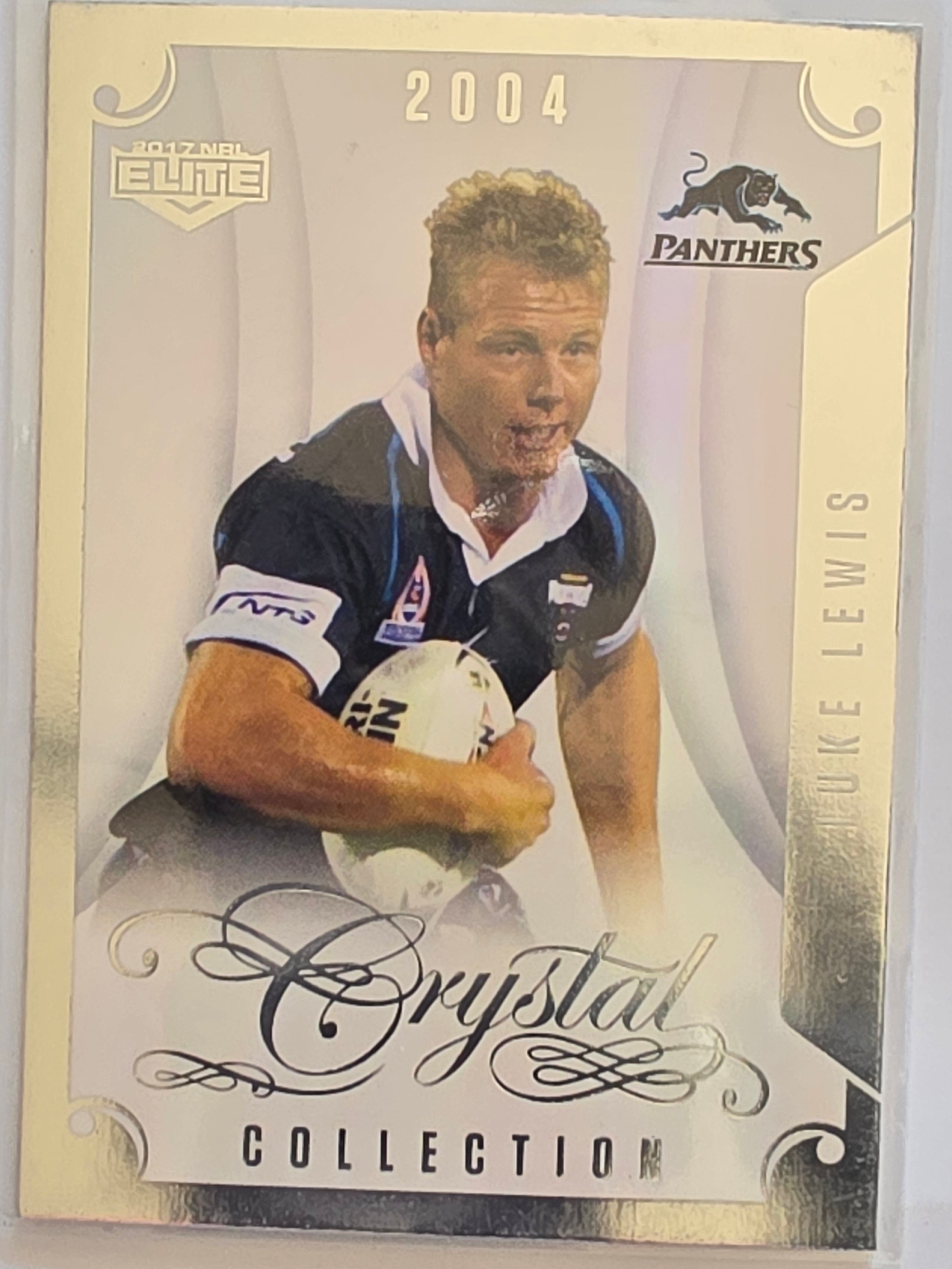 NRL 2017 Elite |Crystal Collection #CC3 Luke Lewis Penrith Panthers
