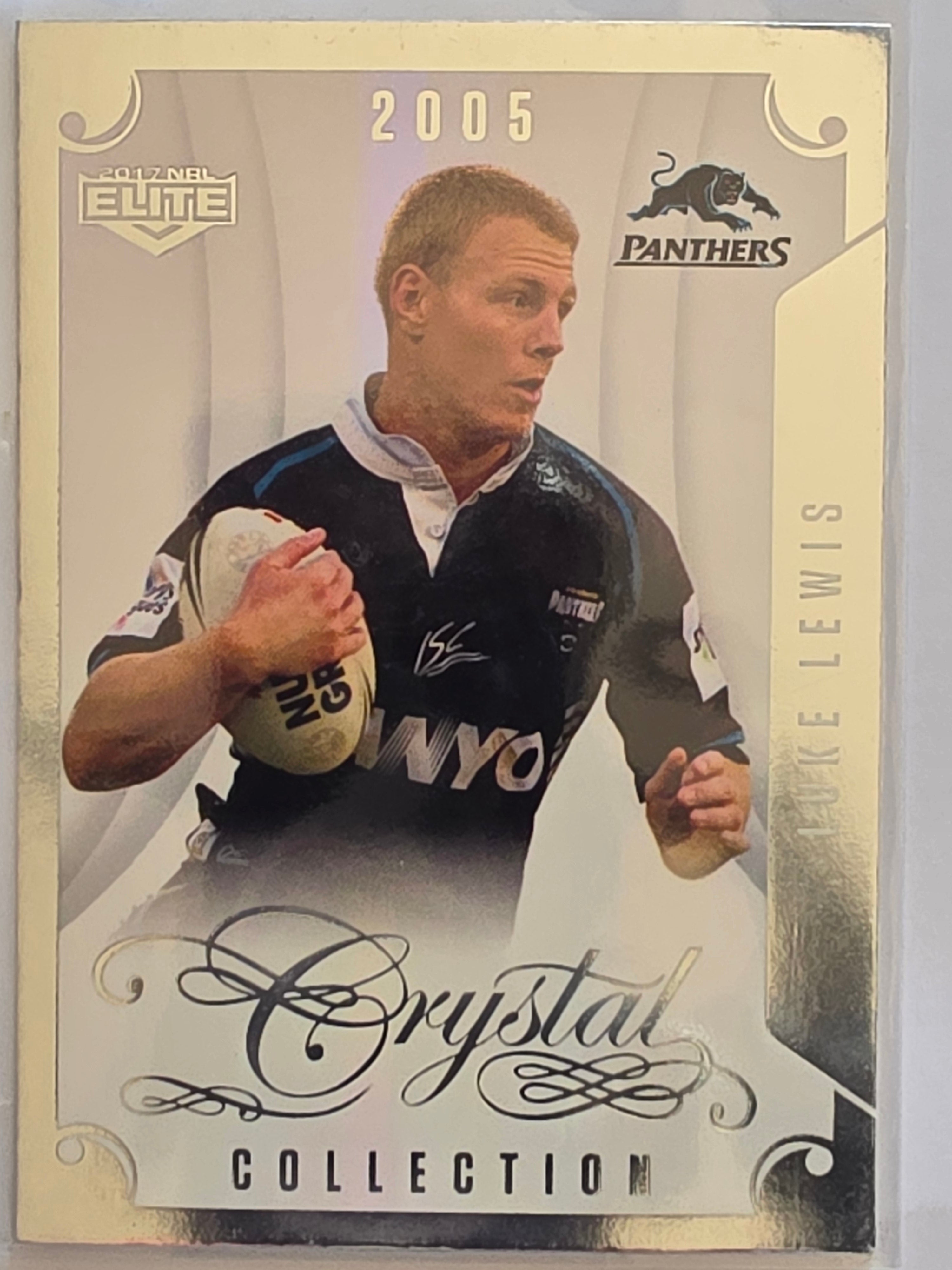 NRL 2017 Elite |Crystal Collection #CC4 Luke Lewis Penrith Panthers