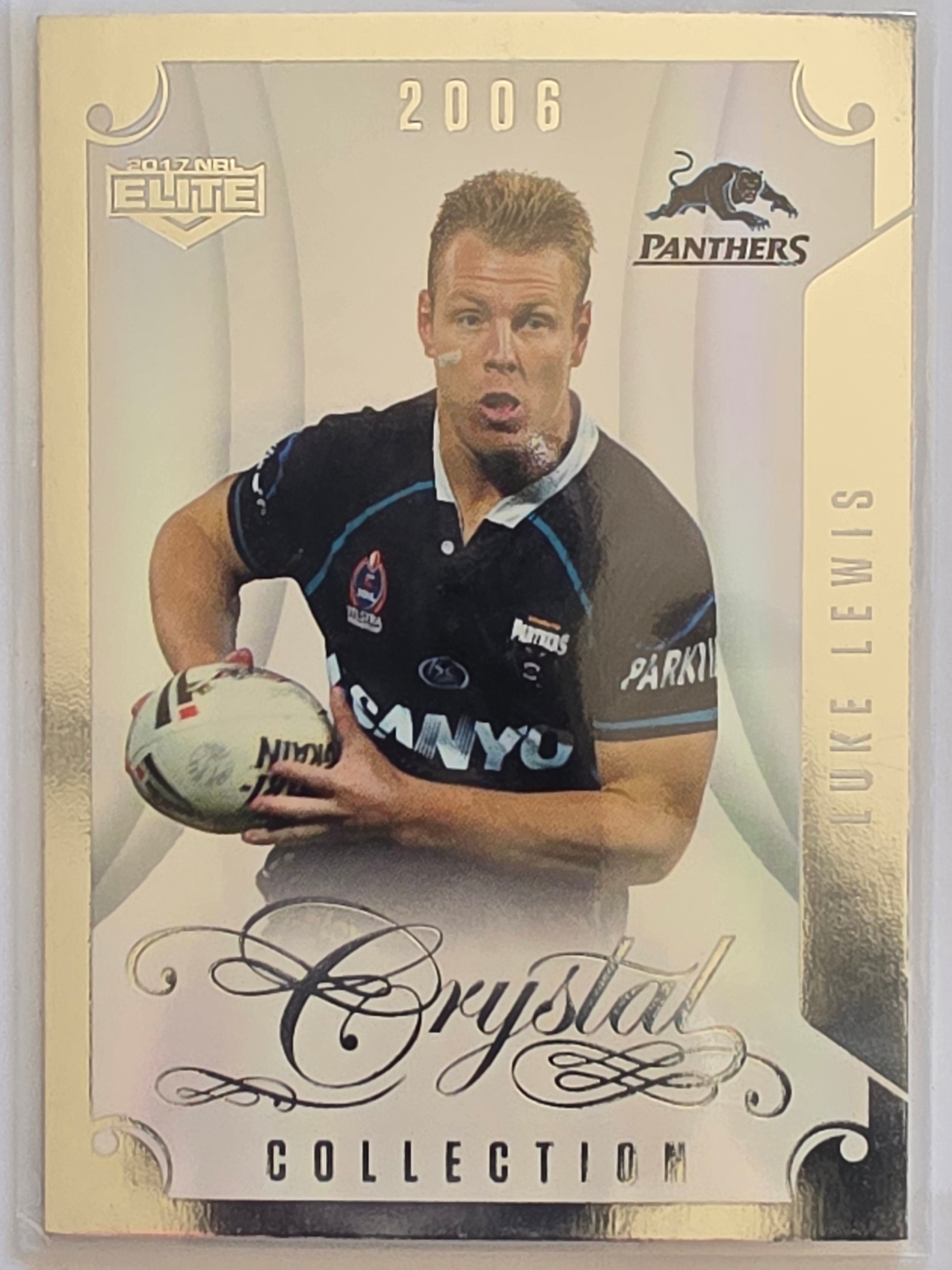 NRL 2017 Elite |Crystal Collection #CC5 Luke Lewis Penrith Panthers