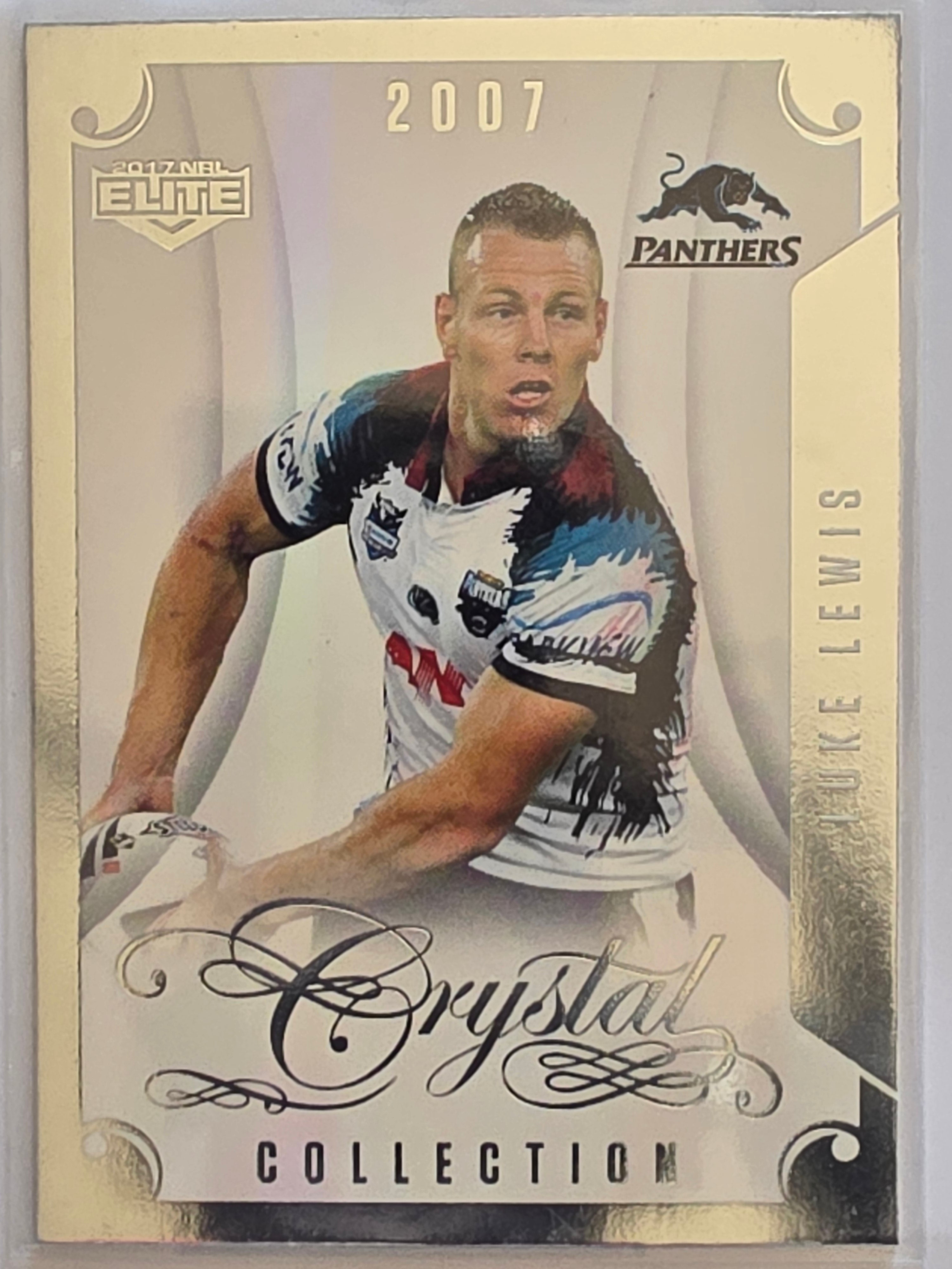 NRL 2017 Elite |Crystal Collection #CC6 Luke Lewis Penrith Panthers