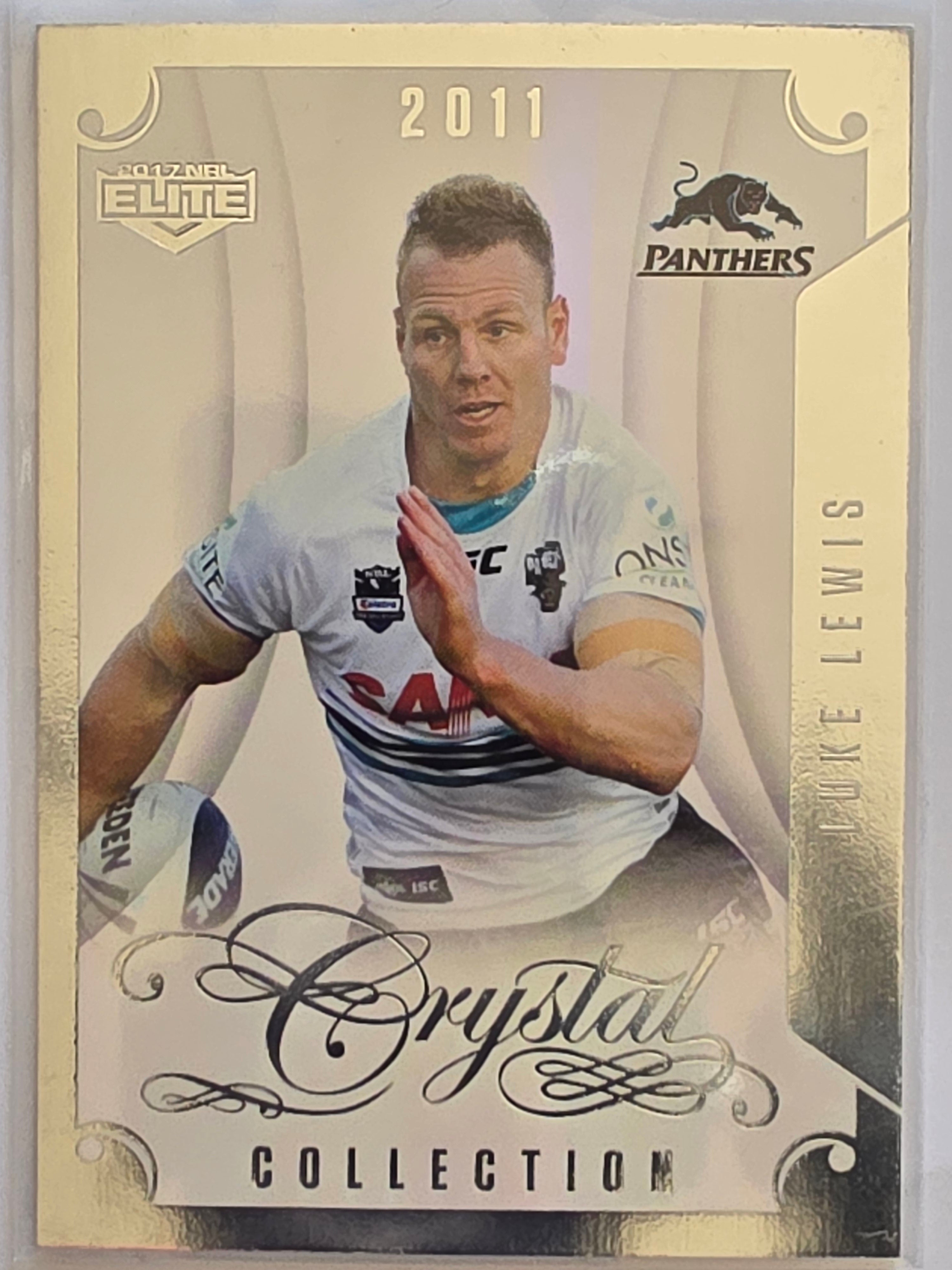 NRL 2017 Elite |Crystal Collection #CC10 Luke Lewis Penrith Panthers