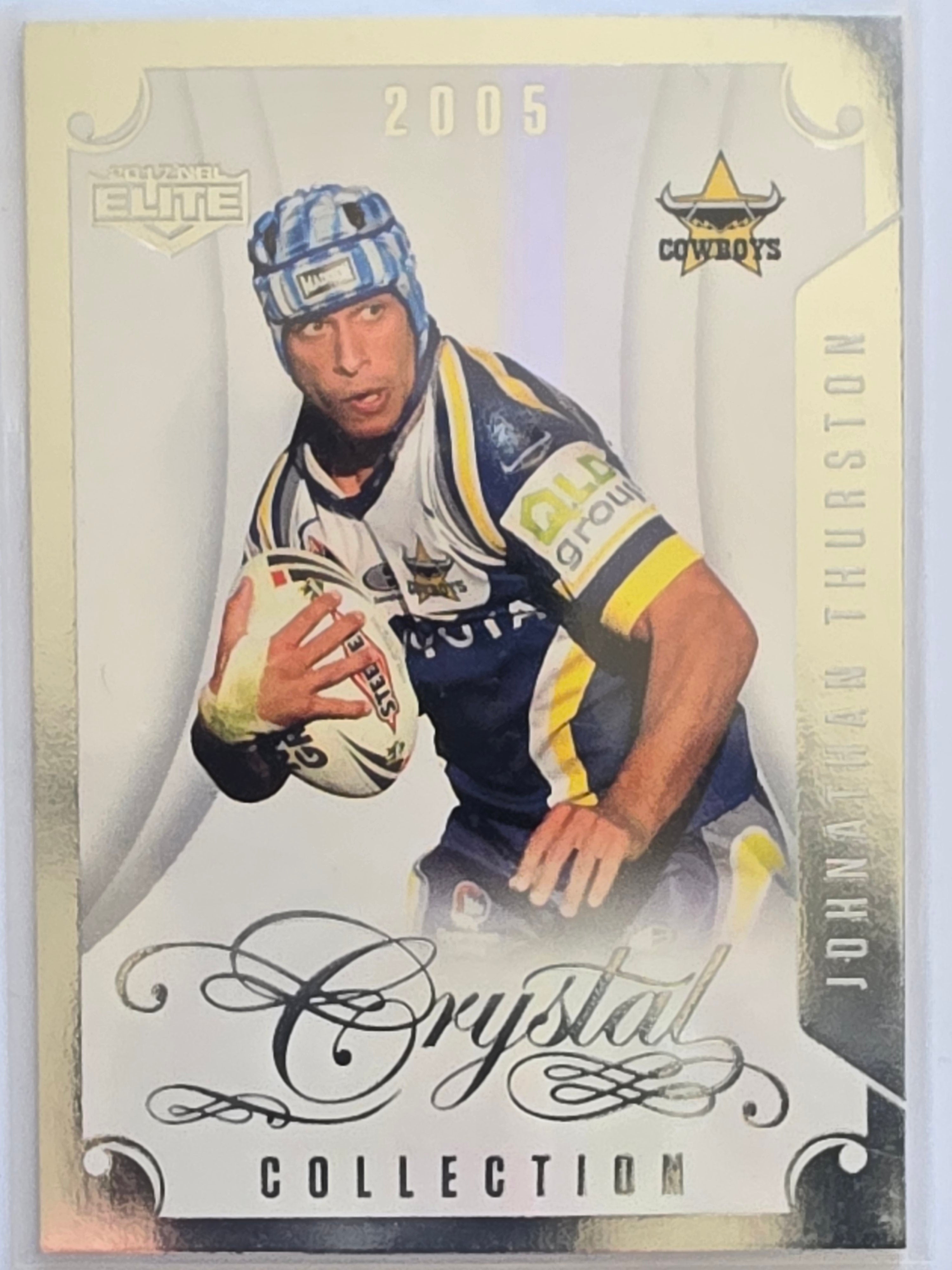 NRL 2017 Elite |Crystal Collection #CC19 Johnathan Thurston North Queensland Cowboys