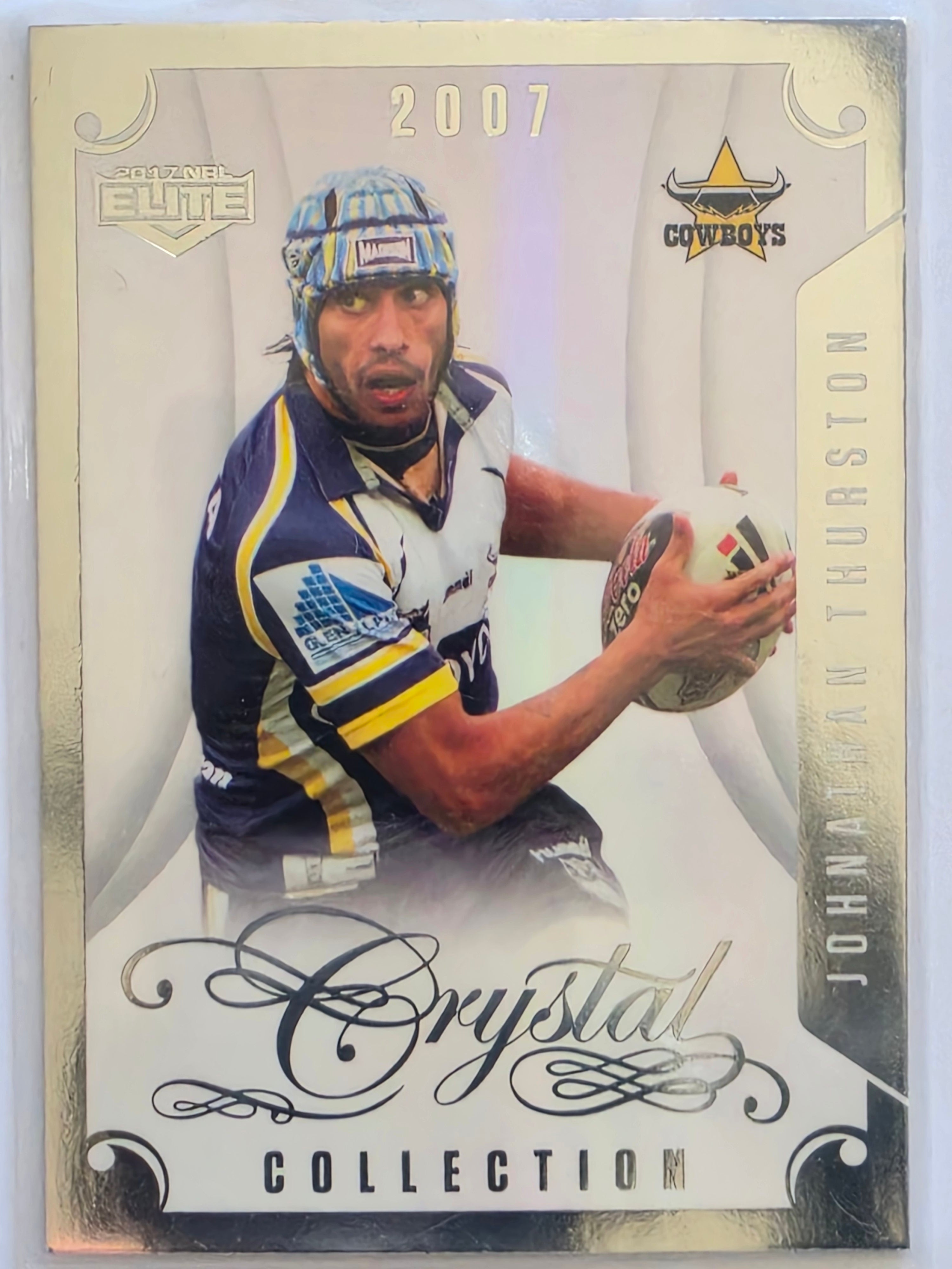 NRL 2017 Elite |Crystal Collection #CC21 Johnathan Thurston North Queensland Cowboys