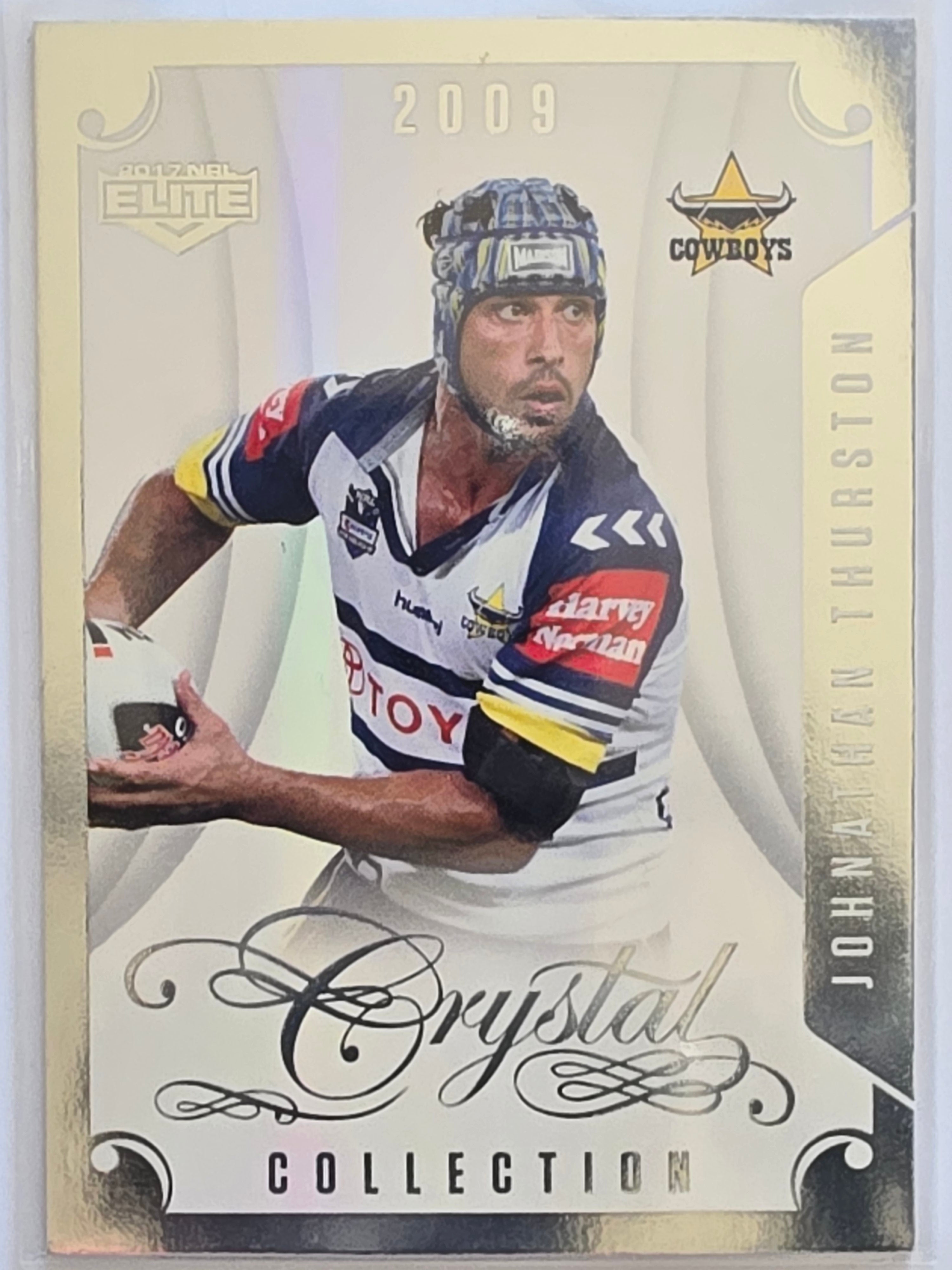 NRL 2017 Elite |Crystal Collection #CC23 Johnathan Thurston North Queensland Cowboys