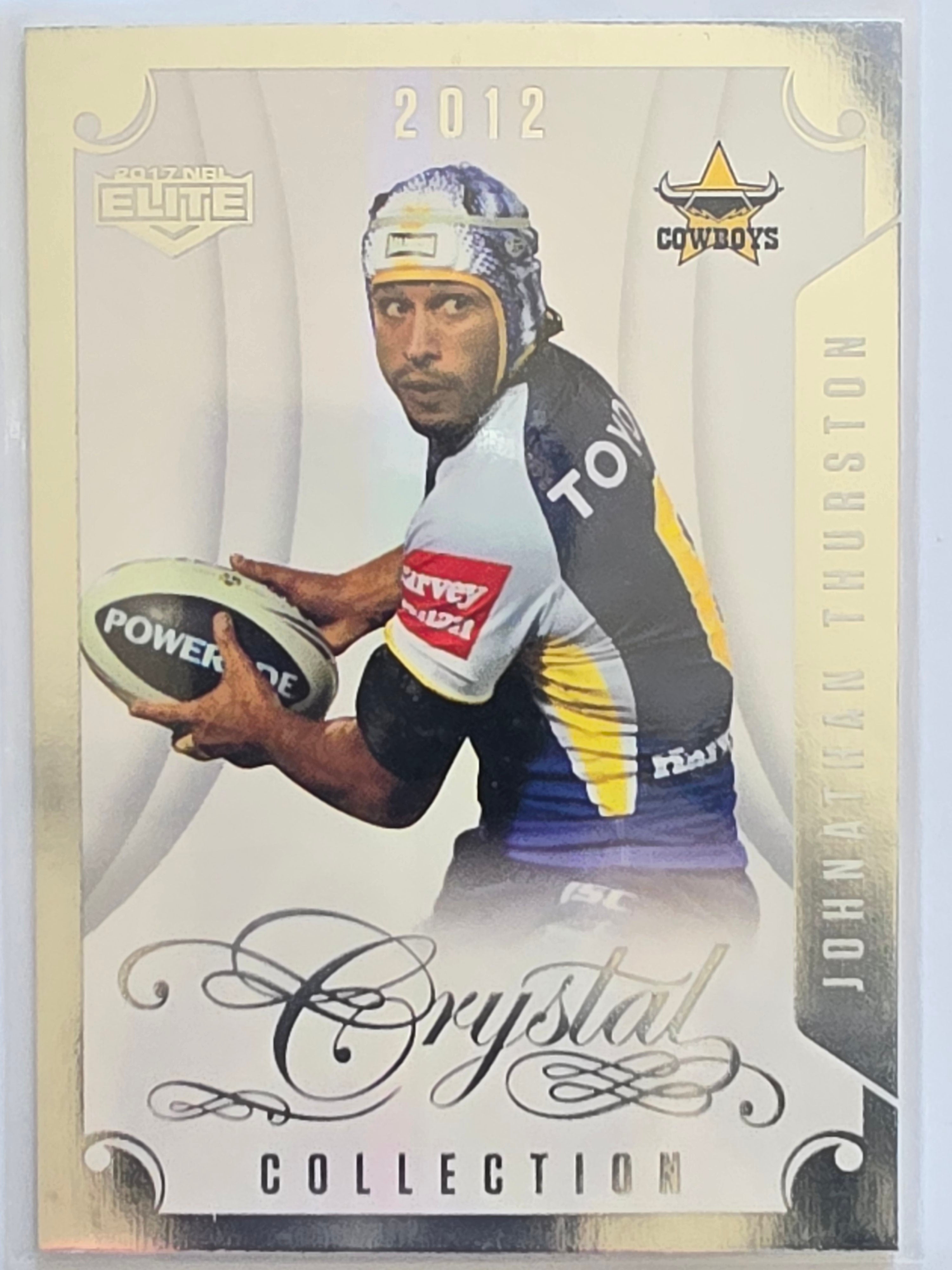 NRL 2017 Elite |Crystal Collection #CC26 Johnathan Thurston North Queensland Cowboys