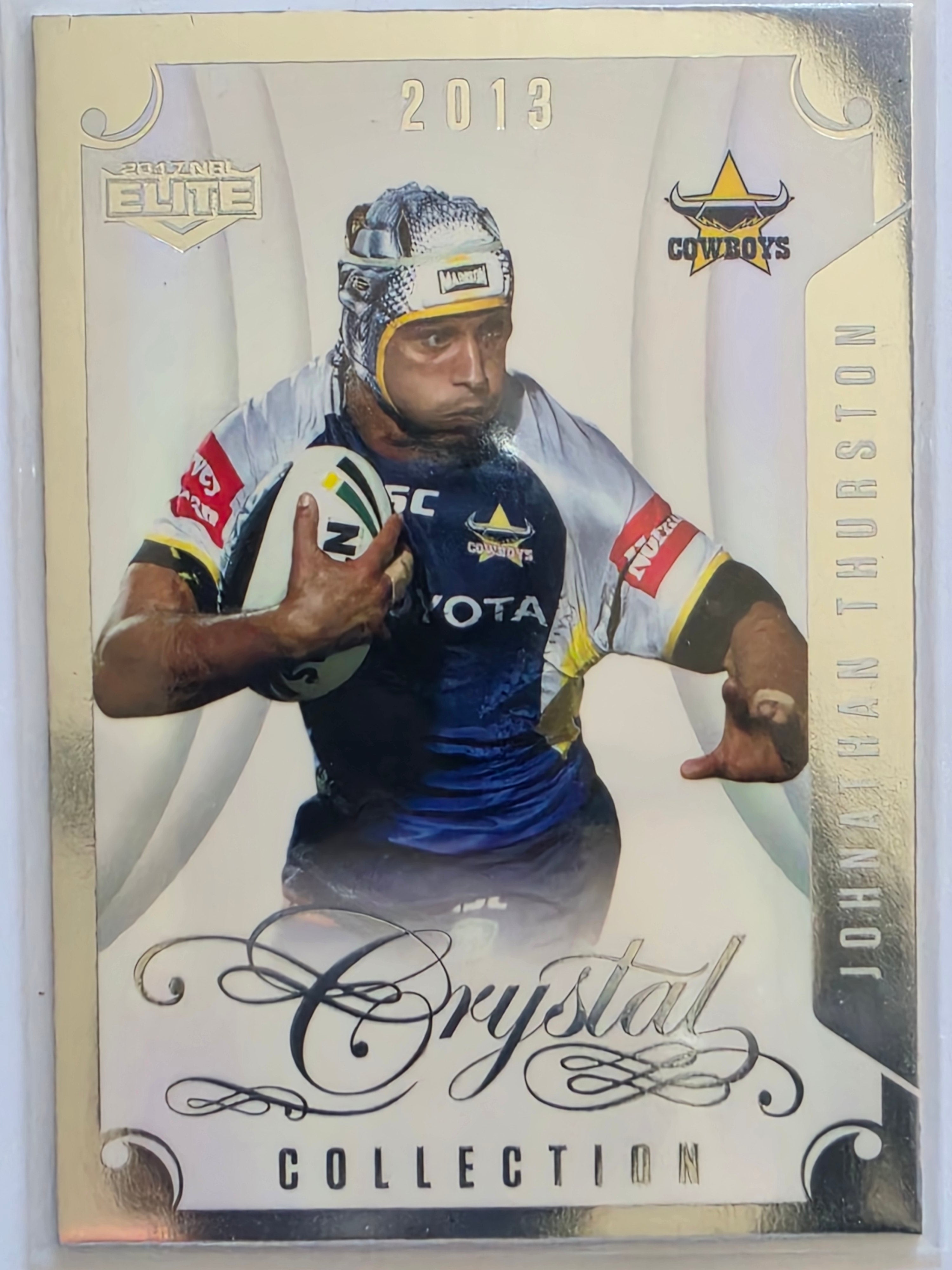NRL 2017 Elite |Crystal Collection #CC27 Johnathan Thurston North Queensland Cowboys