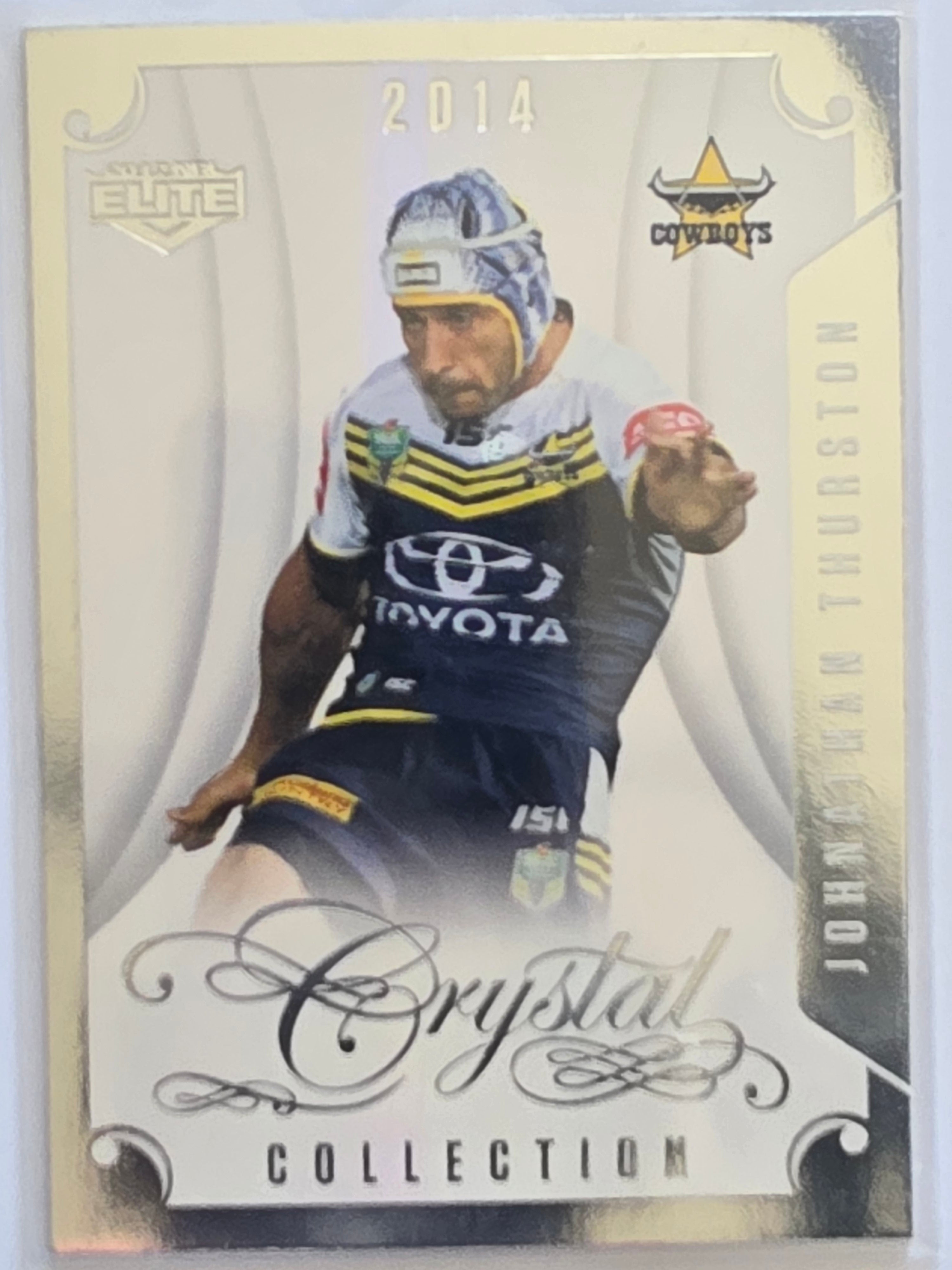 NRL 2017 Elite |Crystal Collection #CC28 Johnathan Thurston North Queensland Cowboys