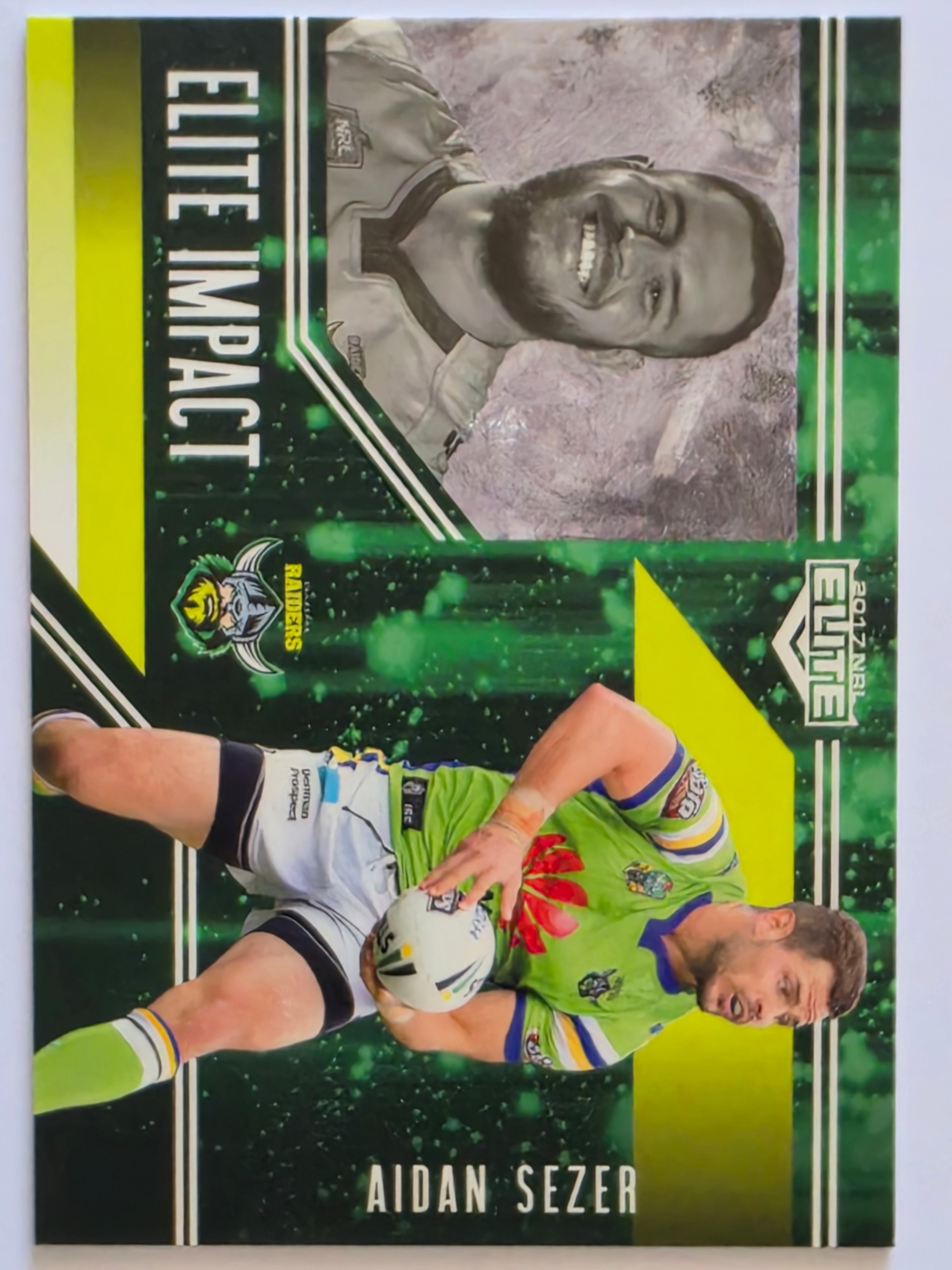NRL 2017 Elite |Elite Impact #EI07 Aidan Sezer Canberra Raiders