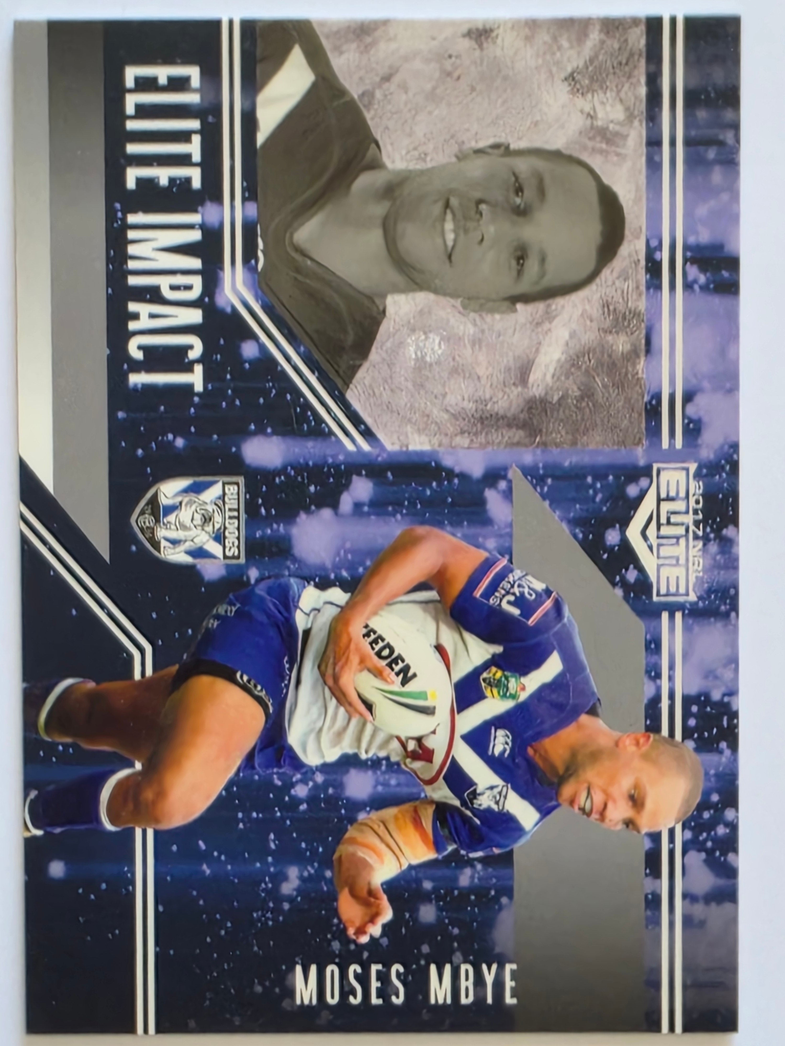 NRL 2017 Elite |Elite Impact #EI11 Moses Mbye Canterbury Bulldogs