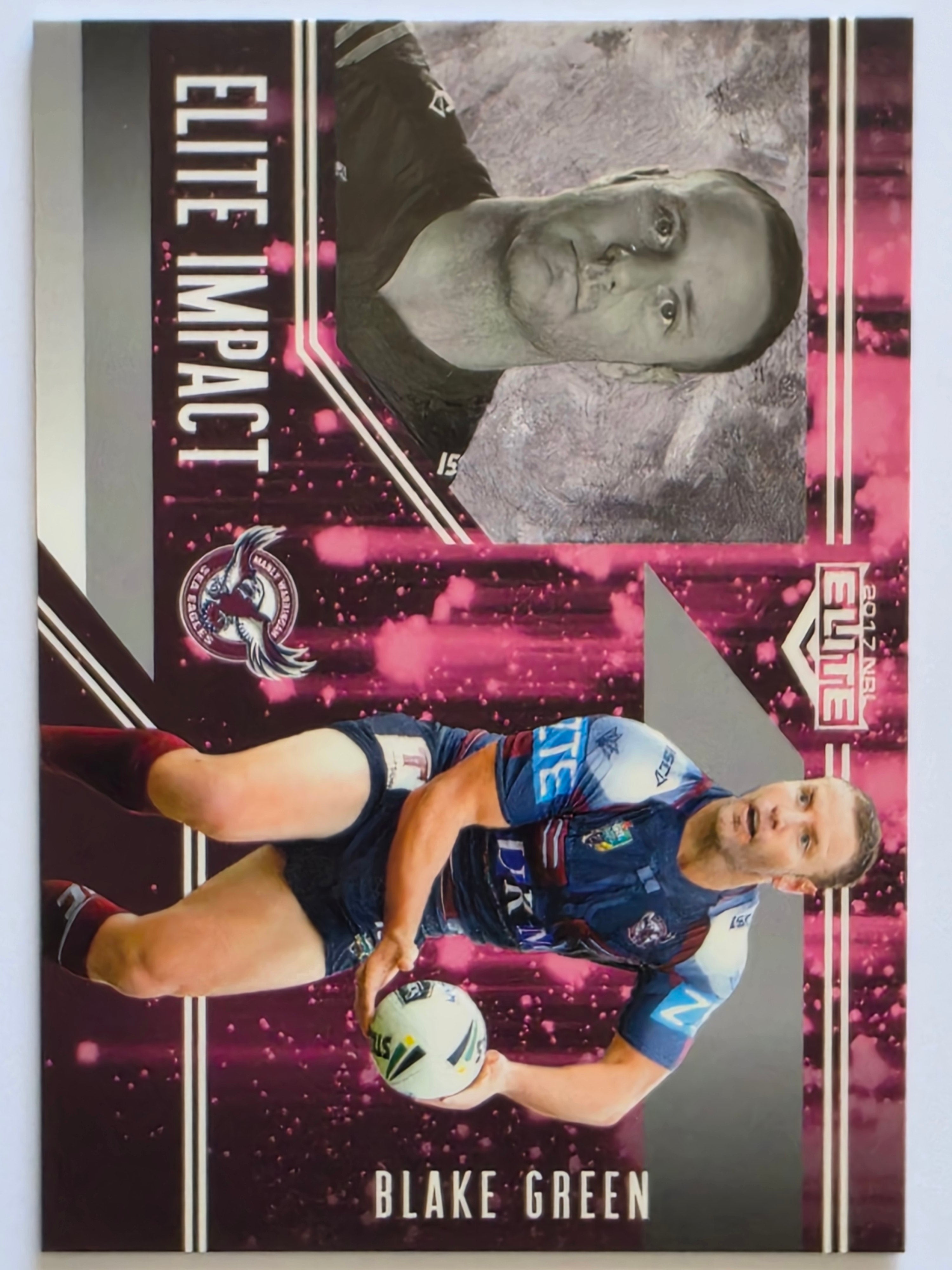 NRL 2017 Elite |Elite Impact #EI22 Blake Green Manly Sea Eagles