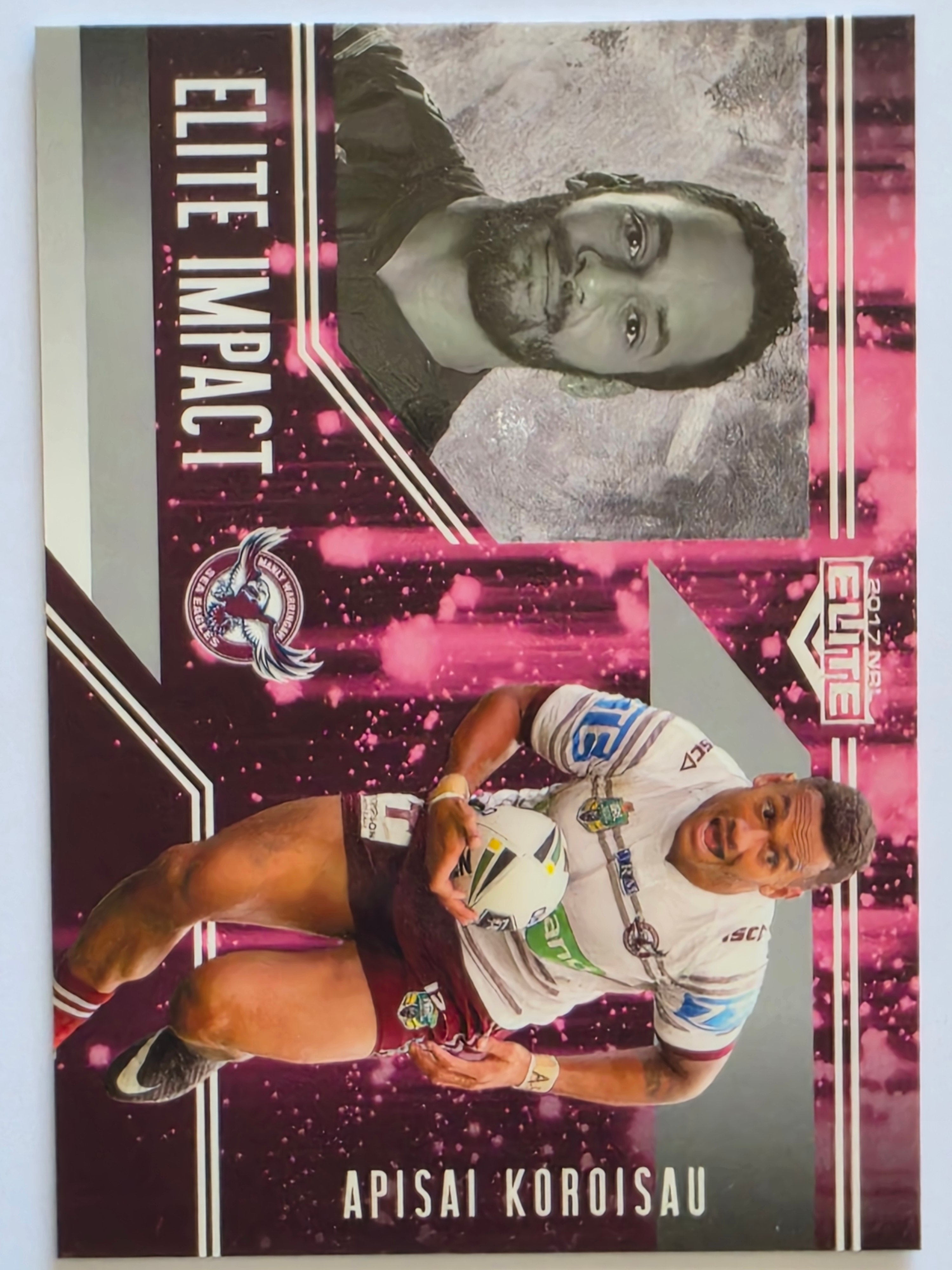 NRL 2017 Elite |Elite Impact #EI23 Apisai Koroisau Manly Sea Eagles