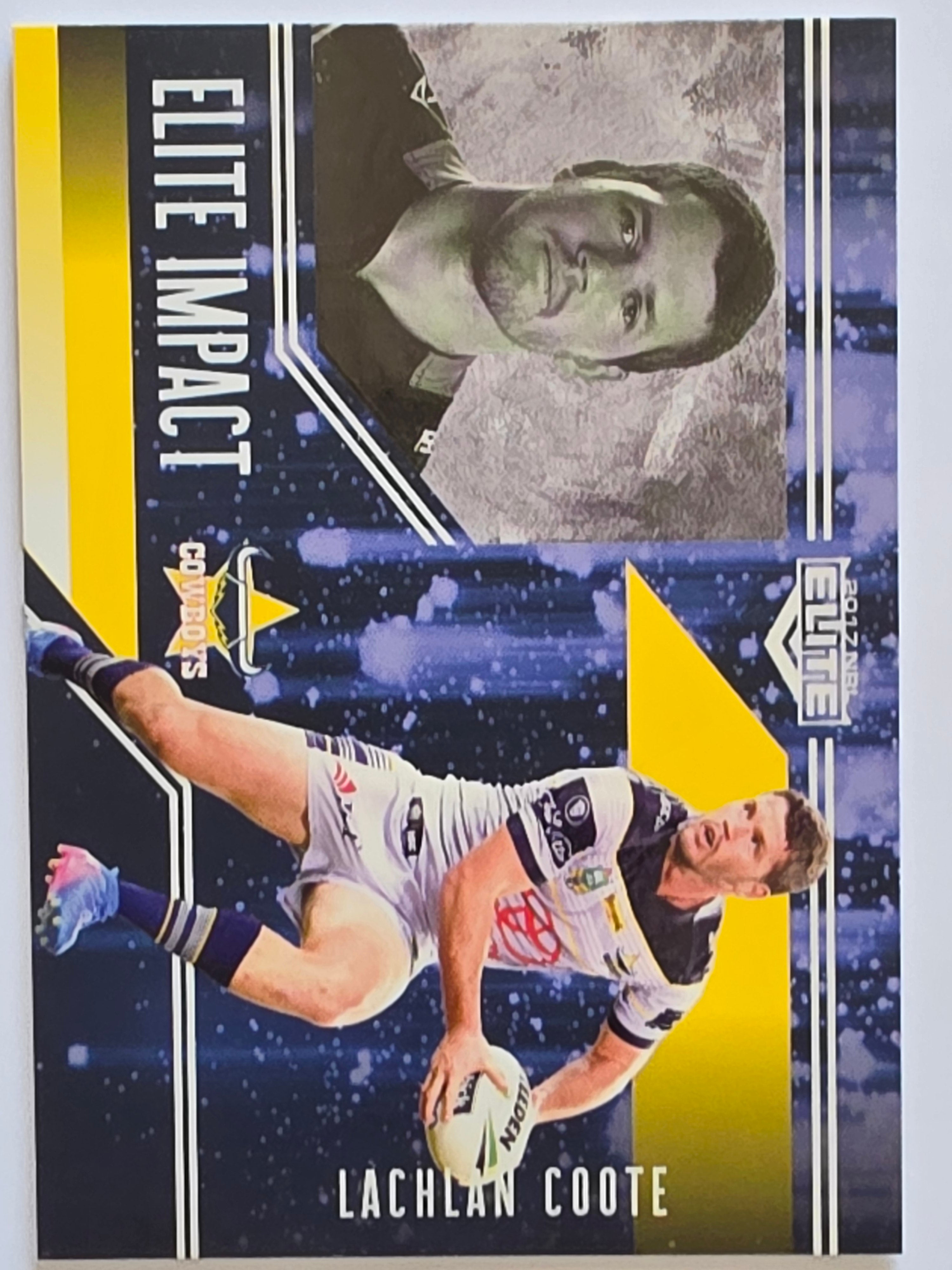 NRL 2017 Elite |Elite Impact #EI33 Lachlan Coote North Queensland Cowboys