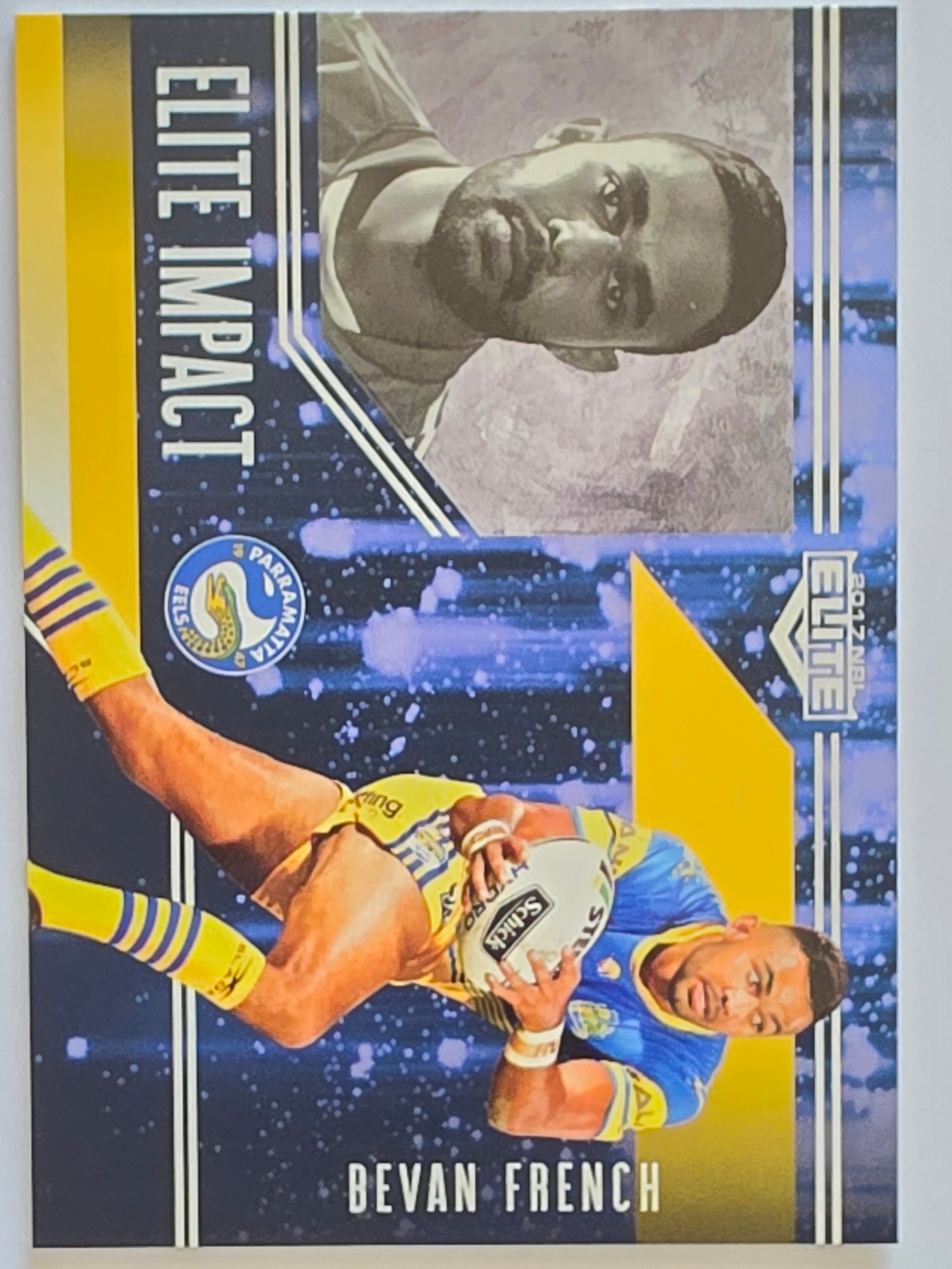 NRL 2017 Elite |Elite Impact #EI37 Bevan French Parramatta Eels