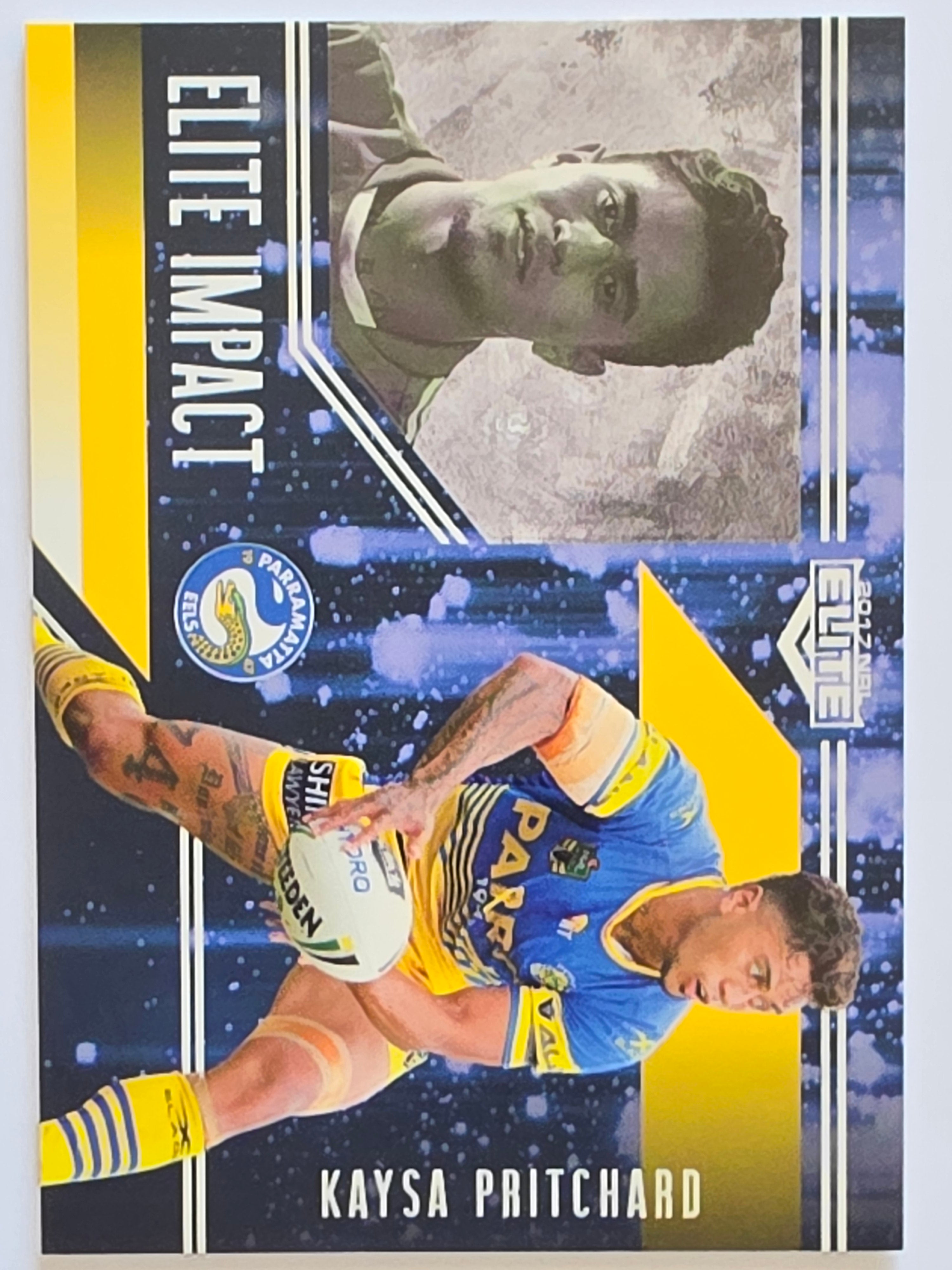 NRL 2017 Elite |Elite Impact #EI40 Kaysa Pritchard Parramatta Eels